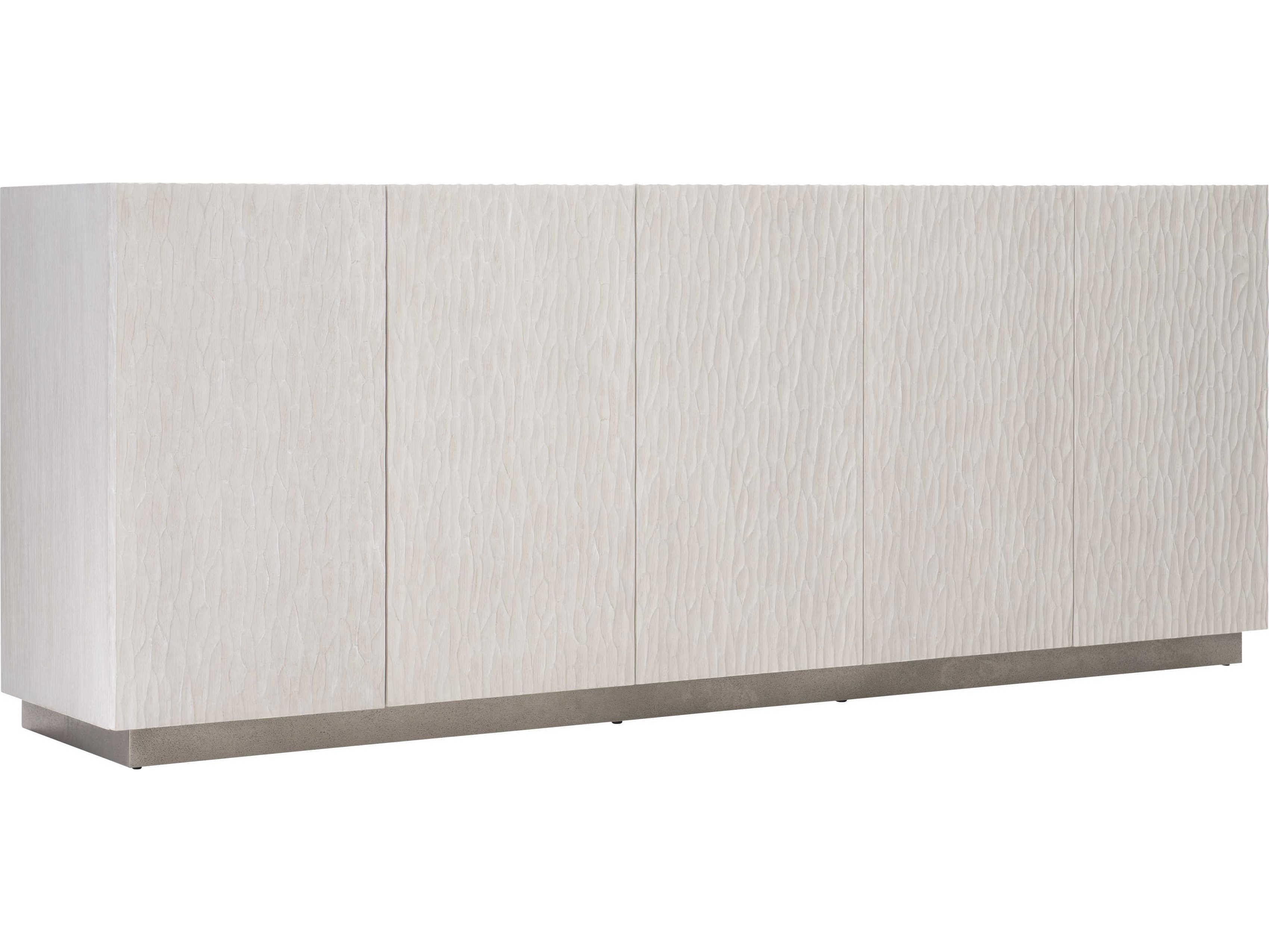 Bernhardt Solaria 80" Oak Wood Entertainment Credenza