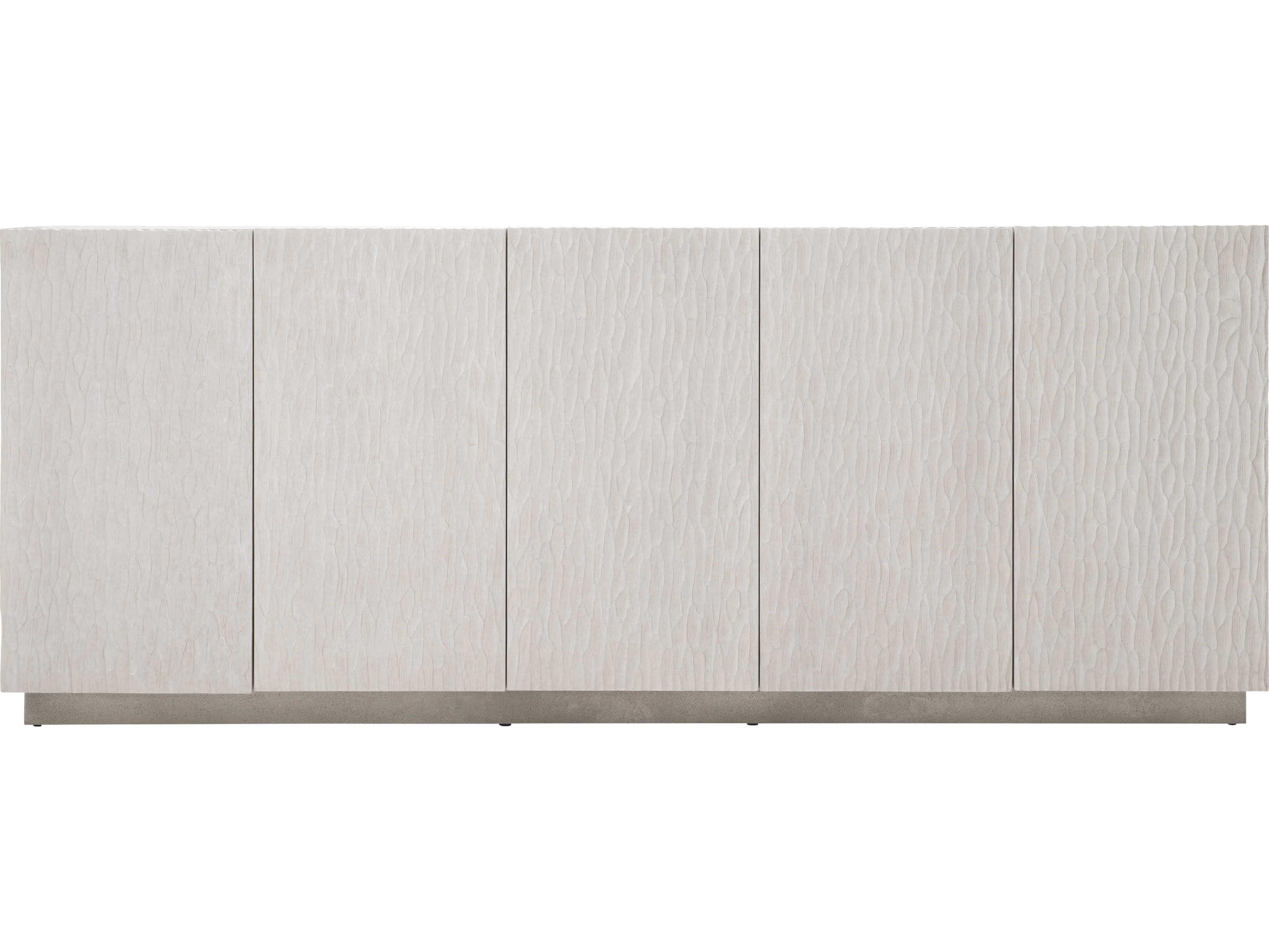 Bernhardt Solaria 80" Oak Wood Entertainment Credenza