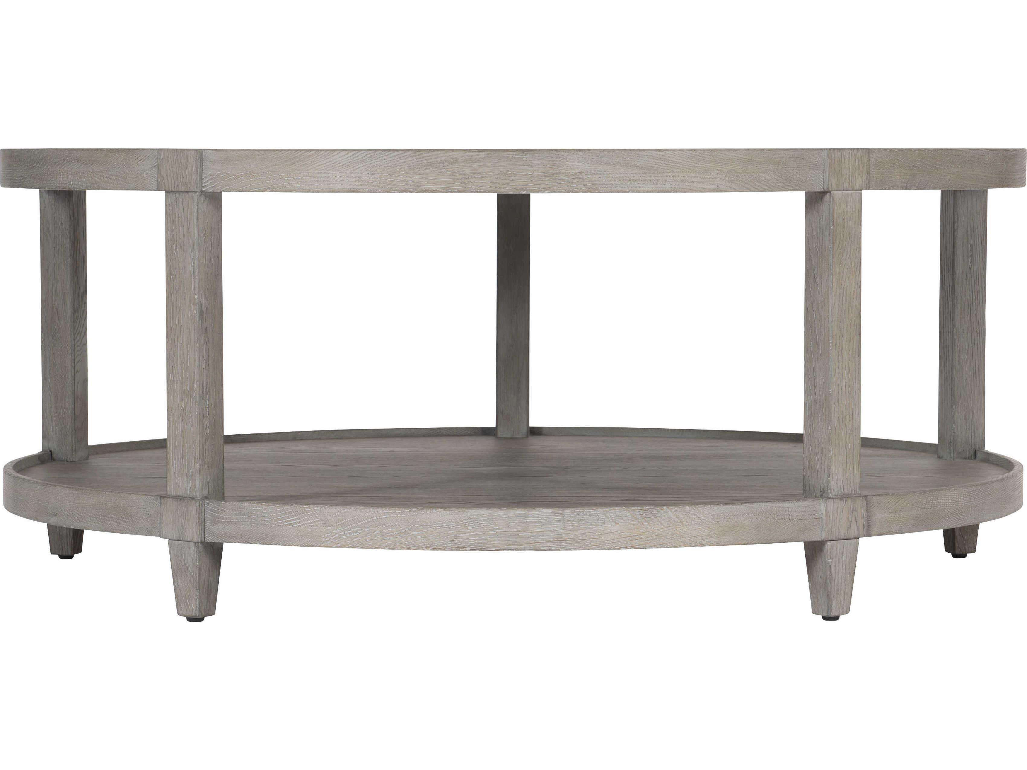 Bernhardt Albion Round Wood Cocktail Table