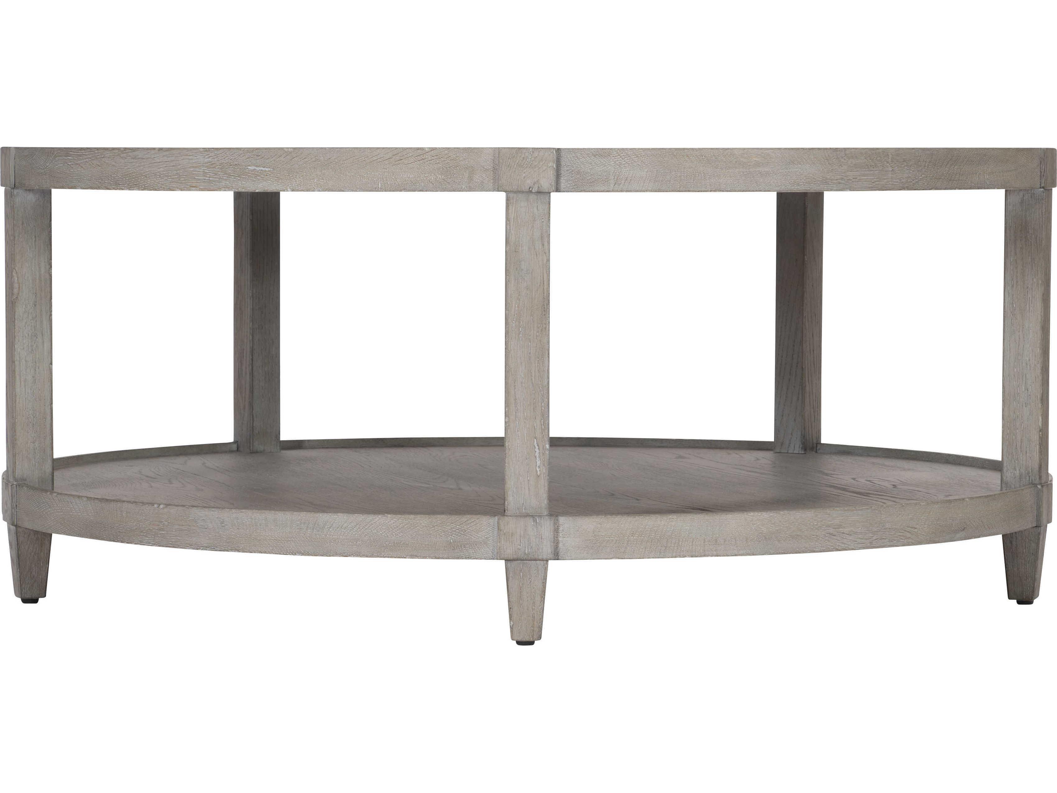 Bernhardt Albion Round Wood Cocktail Table