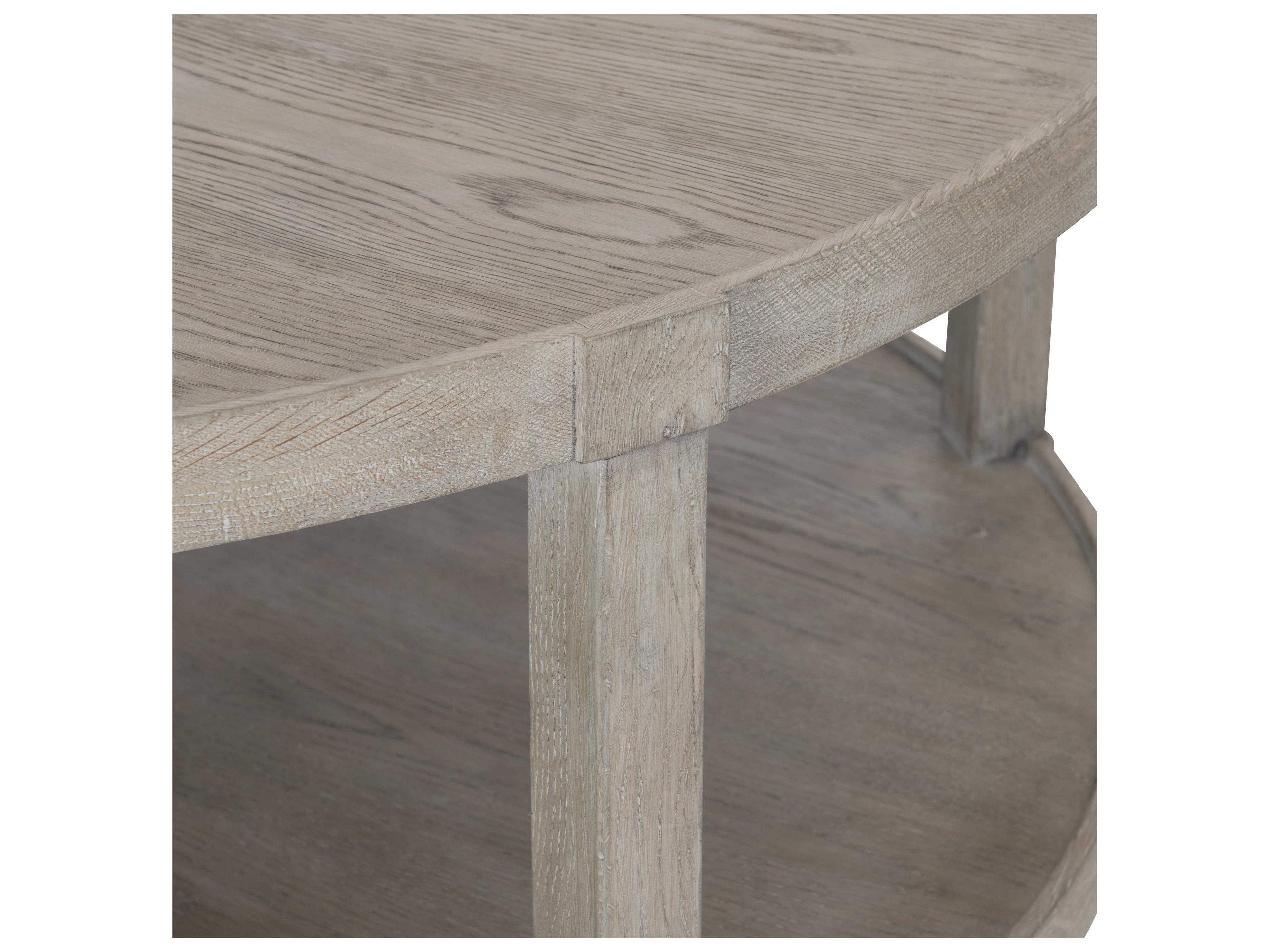 Bernhardt Albion Round Wood Cocktail Table