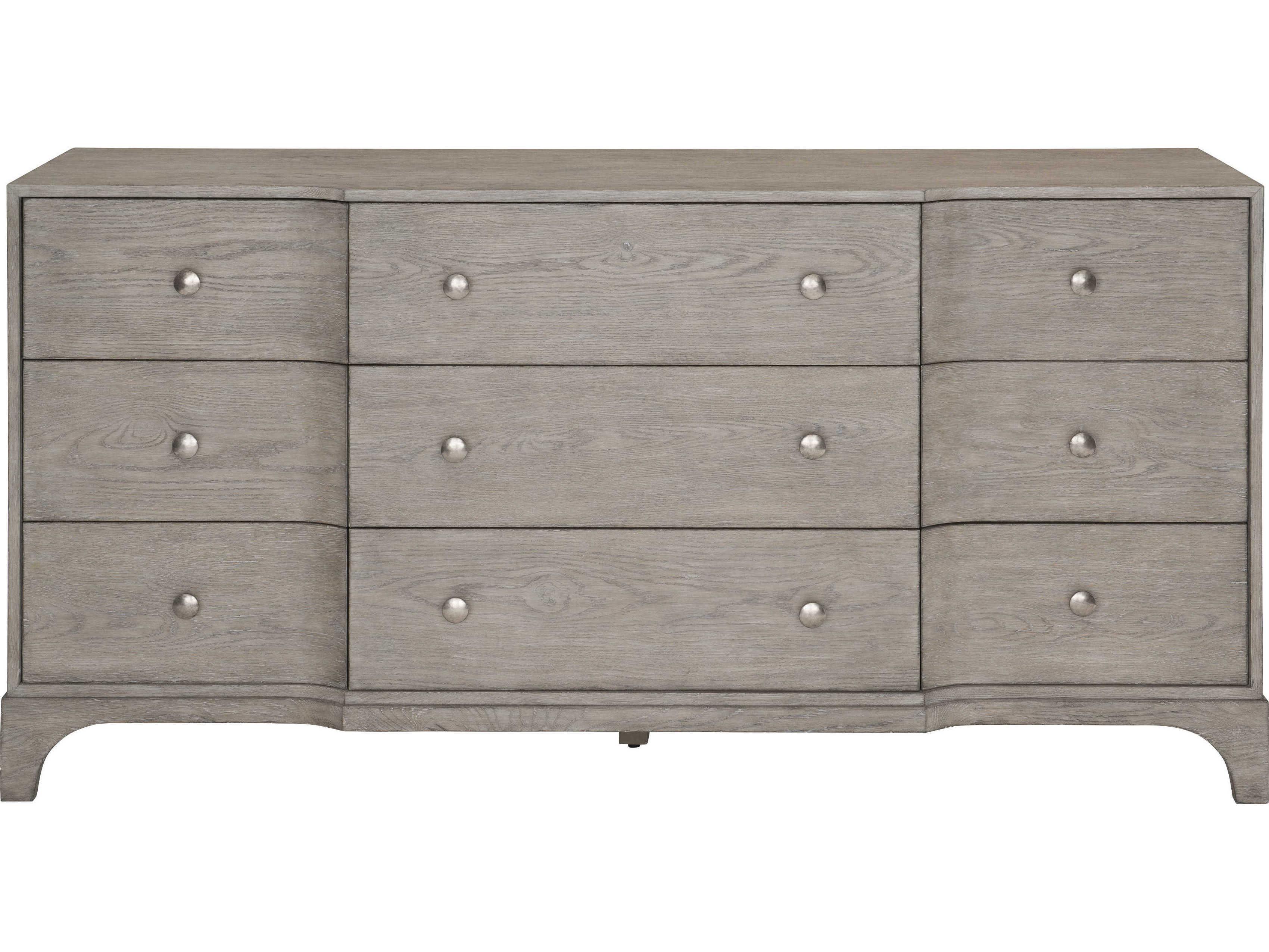 Bernhardt Albion 9-Drawers Gray Oak Wood Dresser