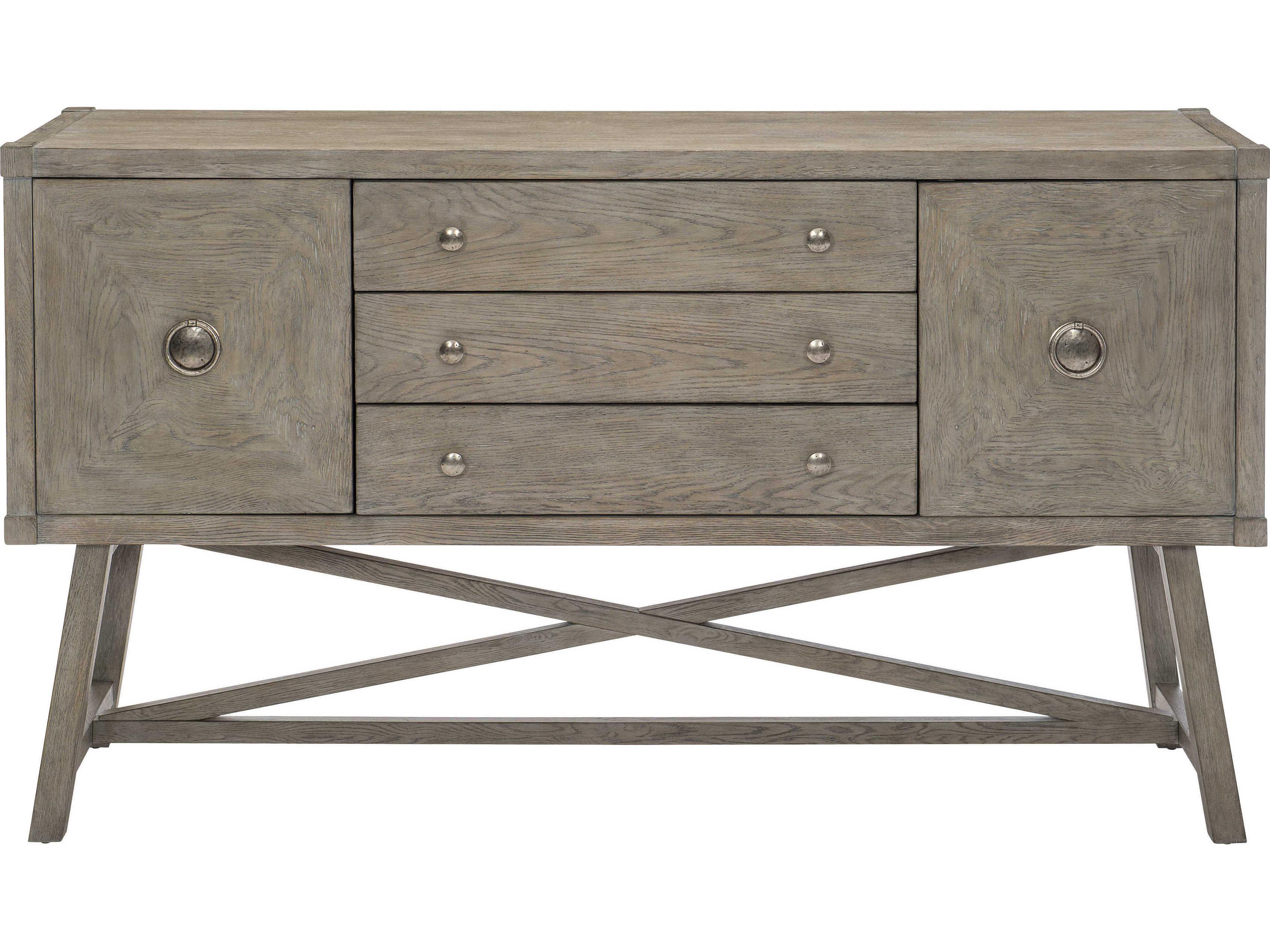 Bernhardt Albion 64" Oak Wood Sideboard