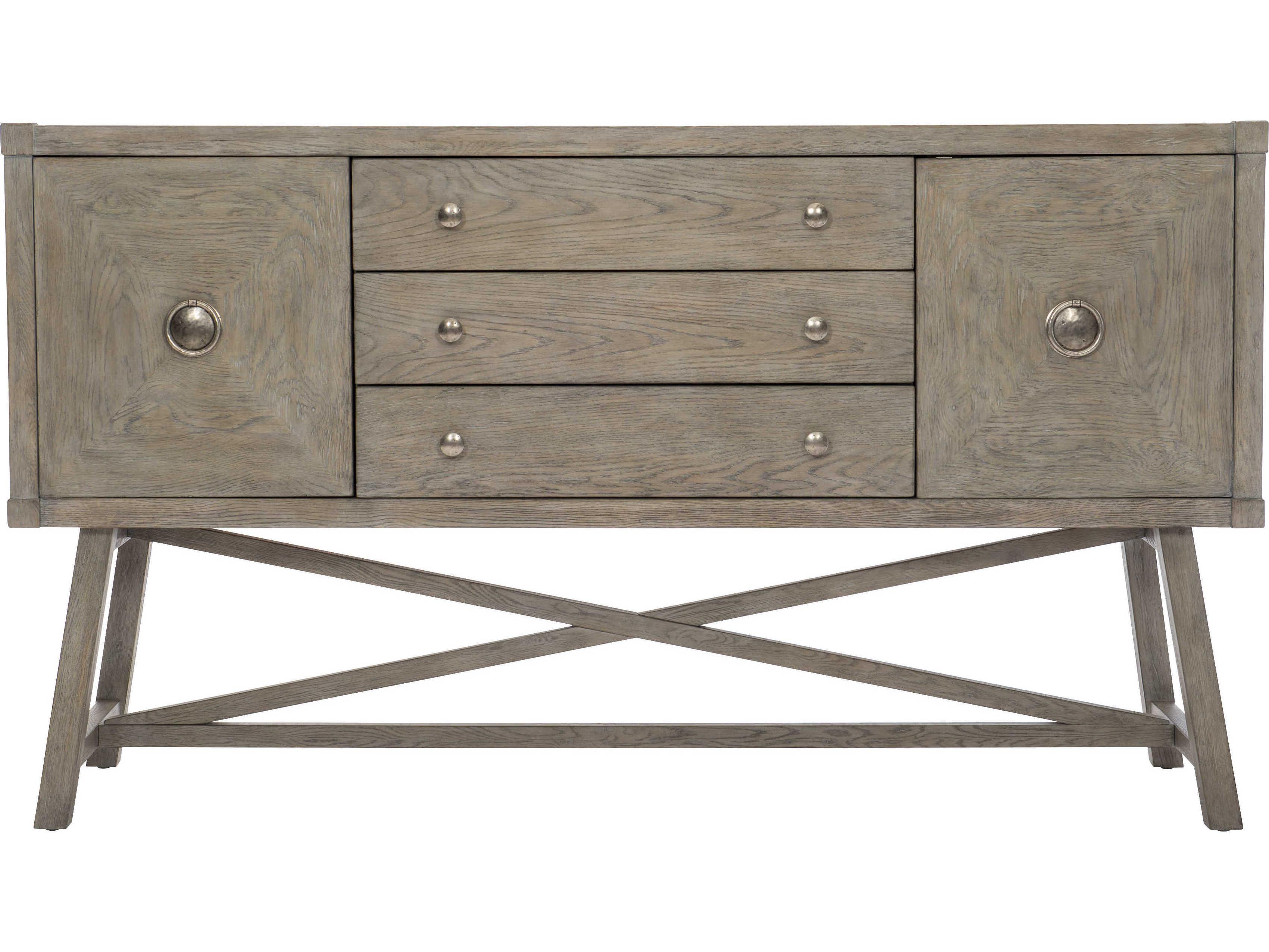 Bernhardt Albion 64" Oak Wood Sideboard