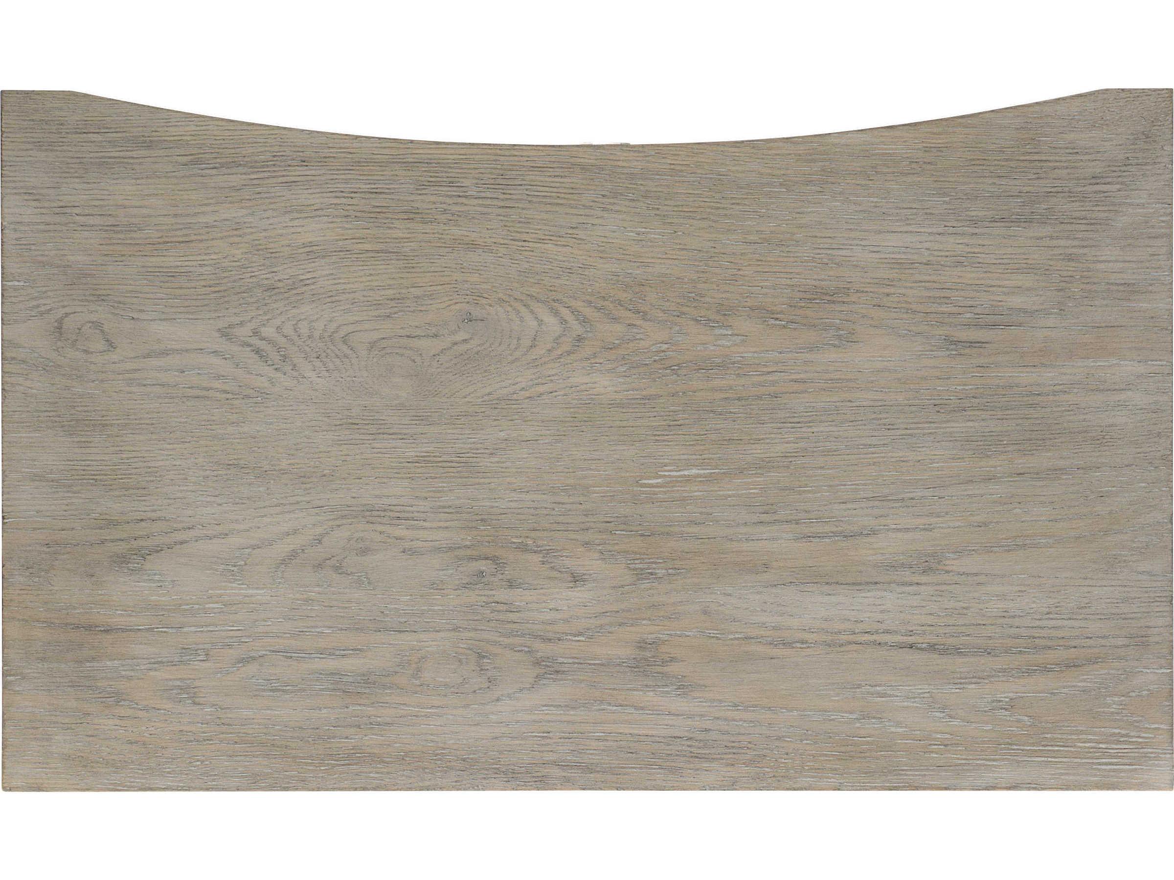 Bernhardt Albion 2-Drawers Gray Oak Wood Nightstand