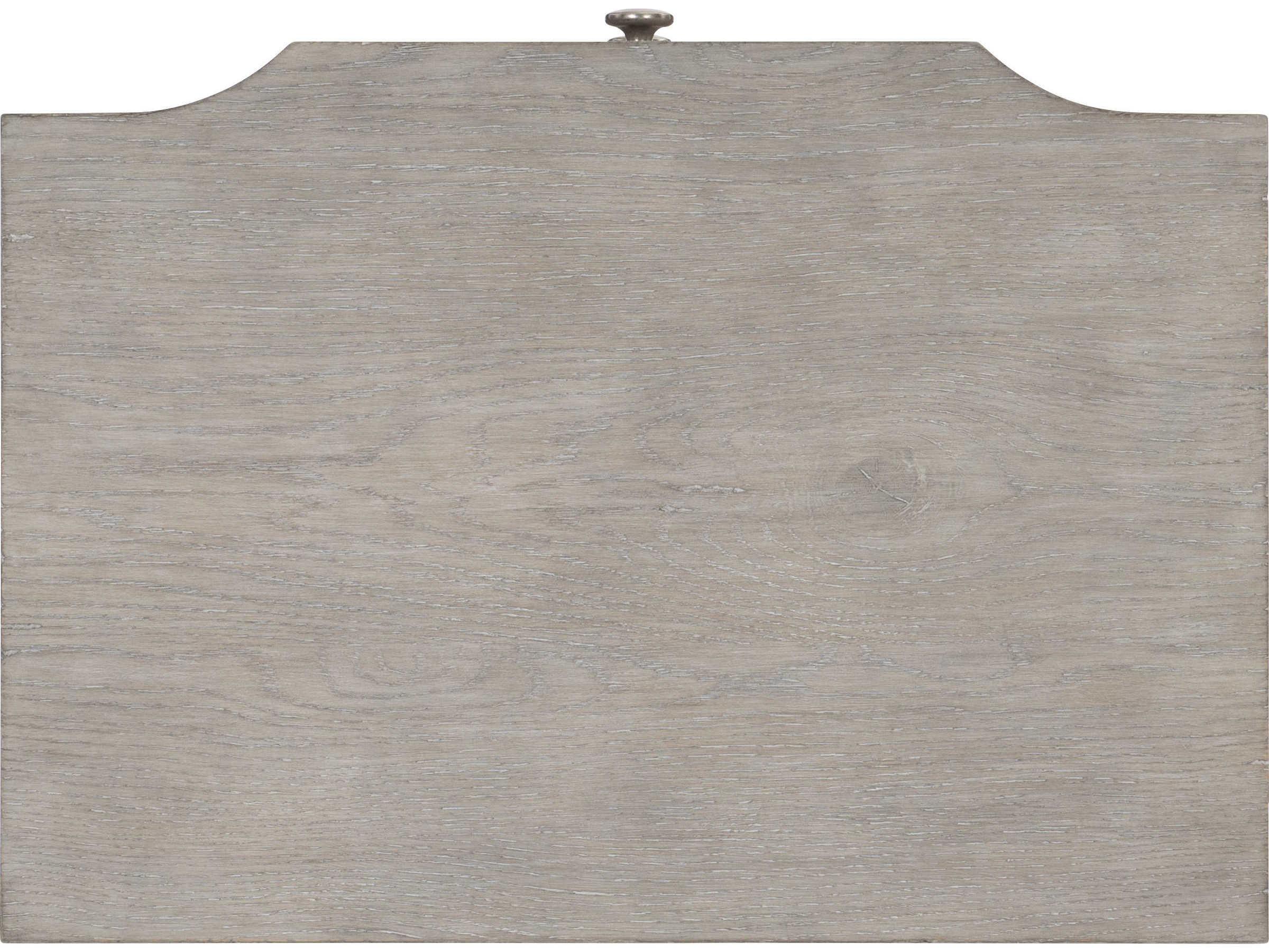 Bernhardt Albion 3-Drawers Gray Oak Wood Nightstand