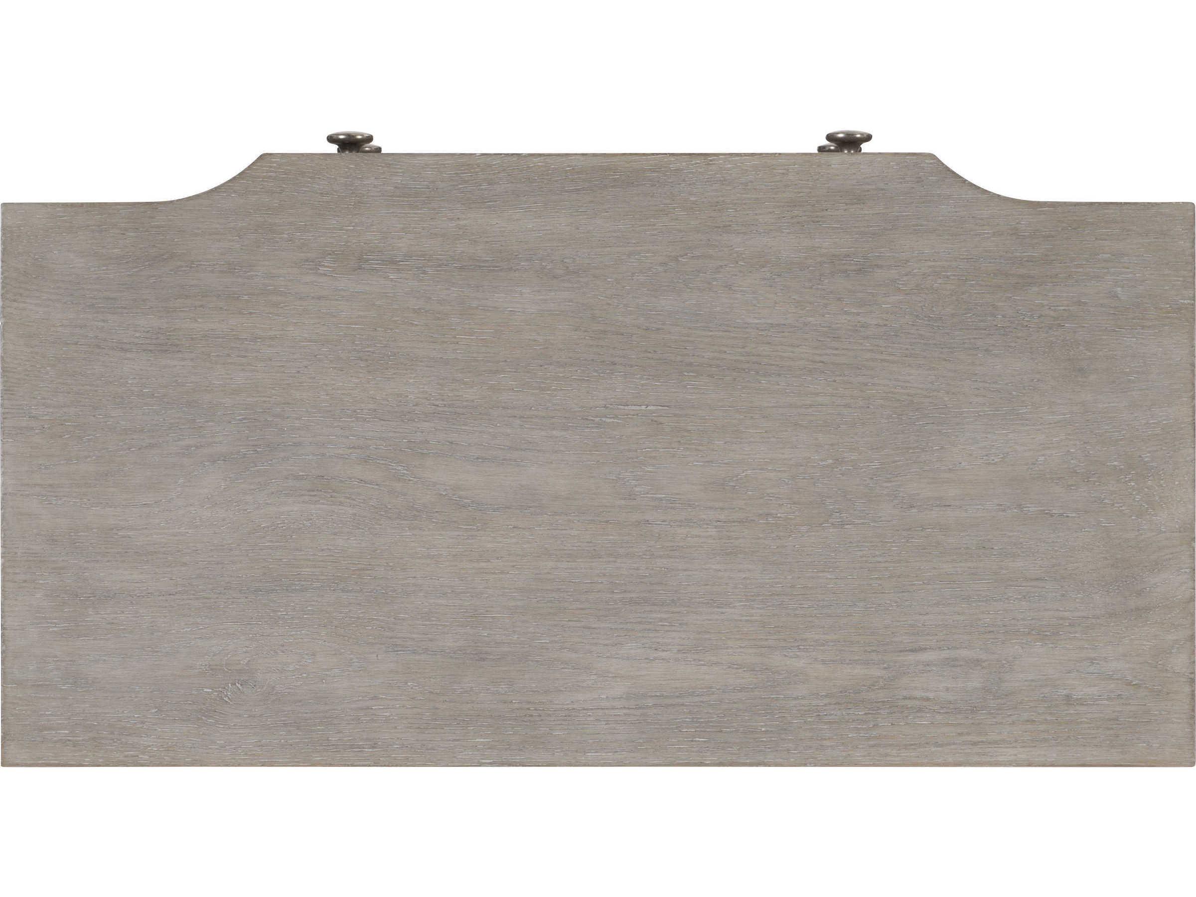 Bernhardt Albion 3-Drawers Gray Oak Wood Nightstand