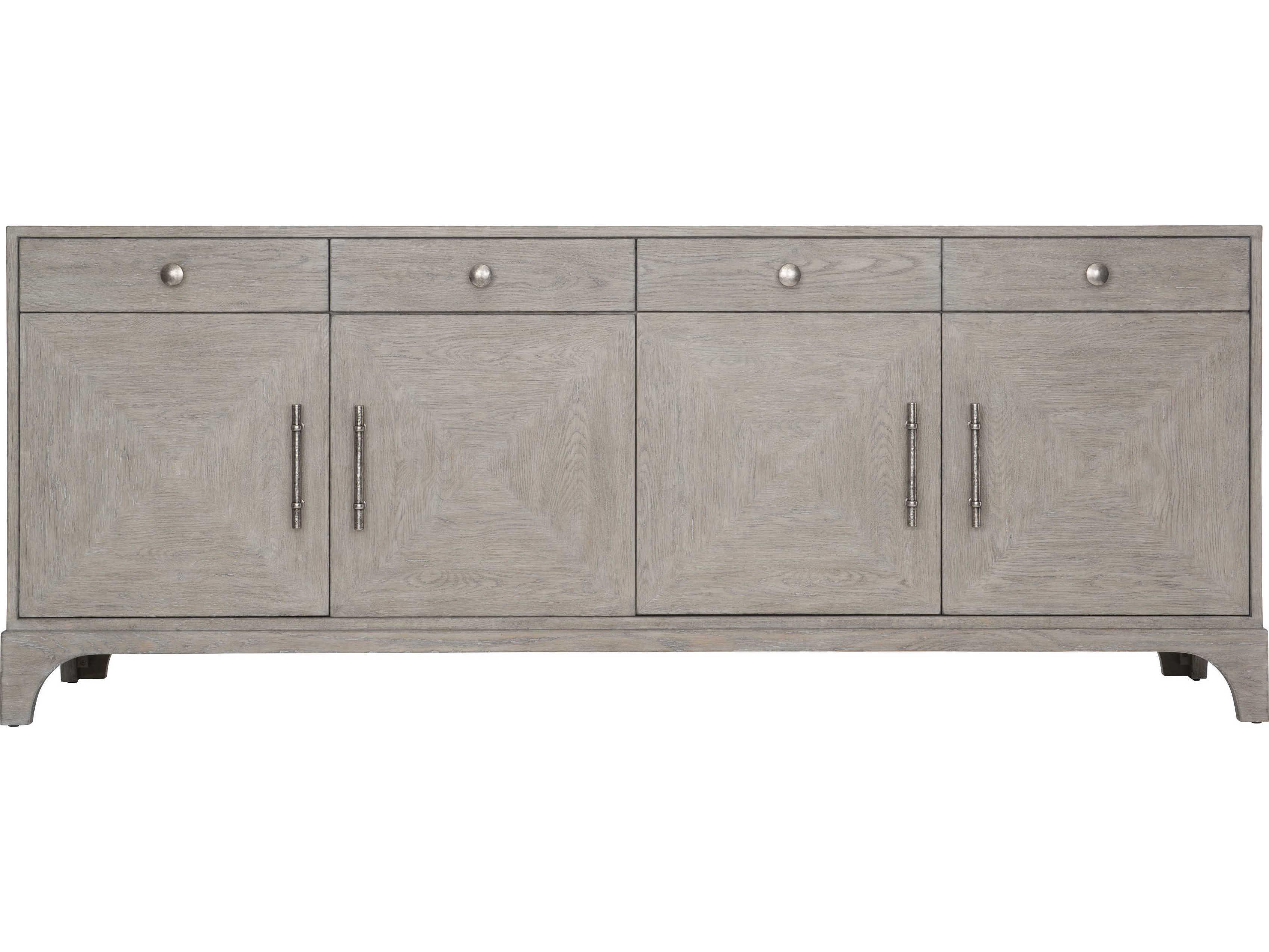 Bernhardt Albion 80" Oak Wood Entertainment Credenza