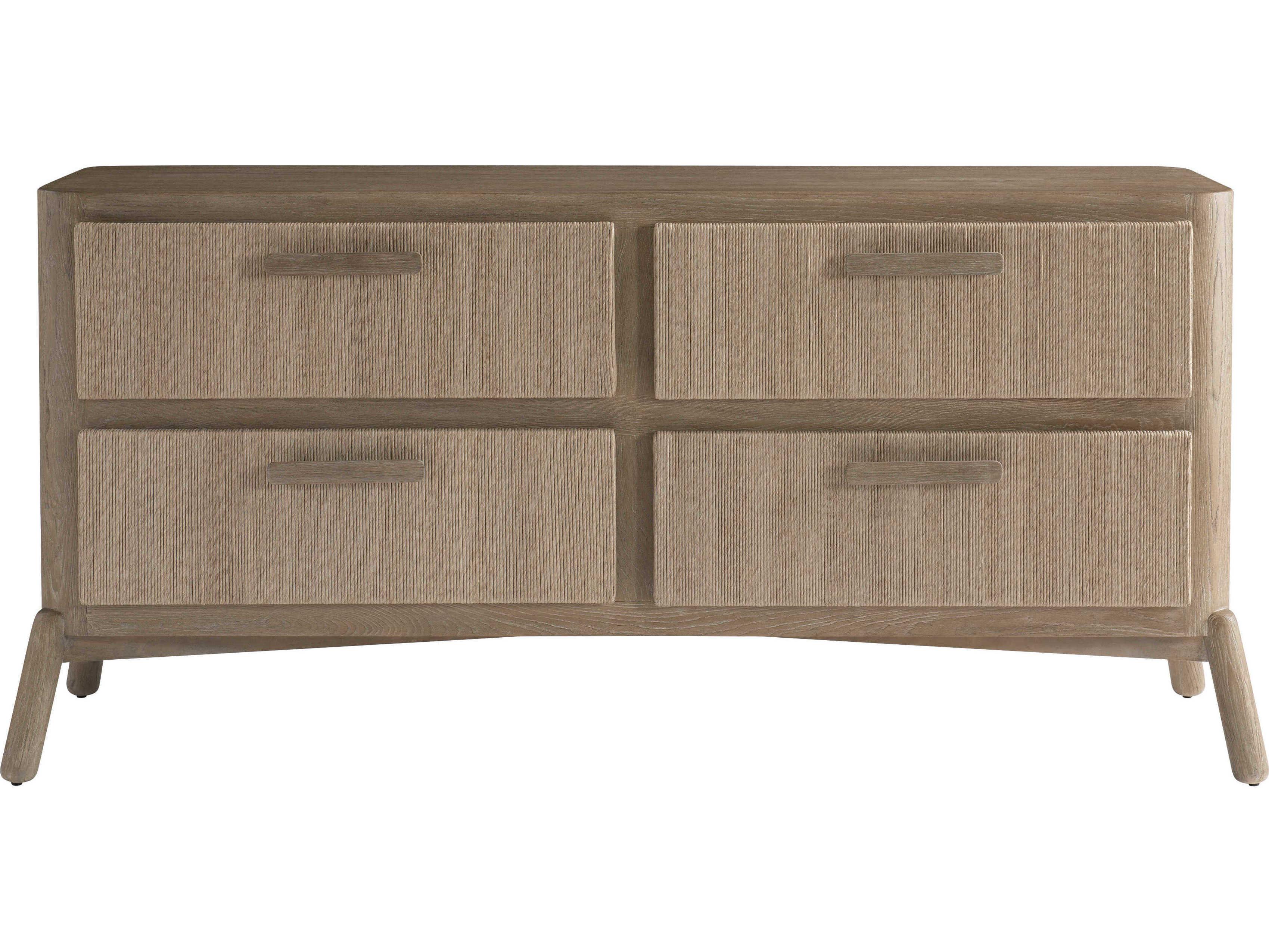 Bernhardt Megali 4-Drawers Brown Double Dresser
