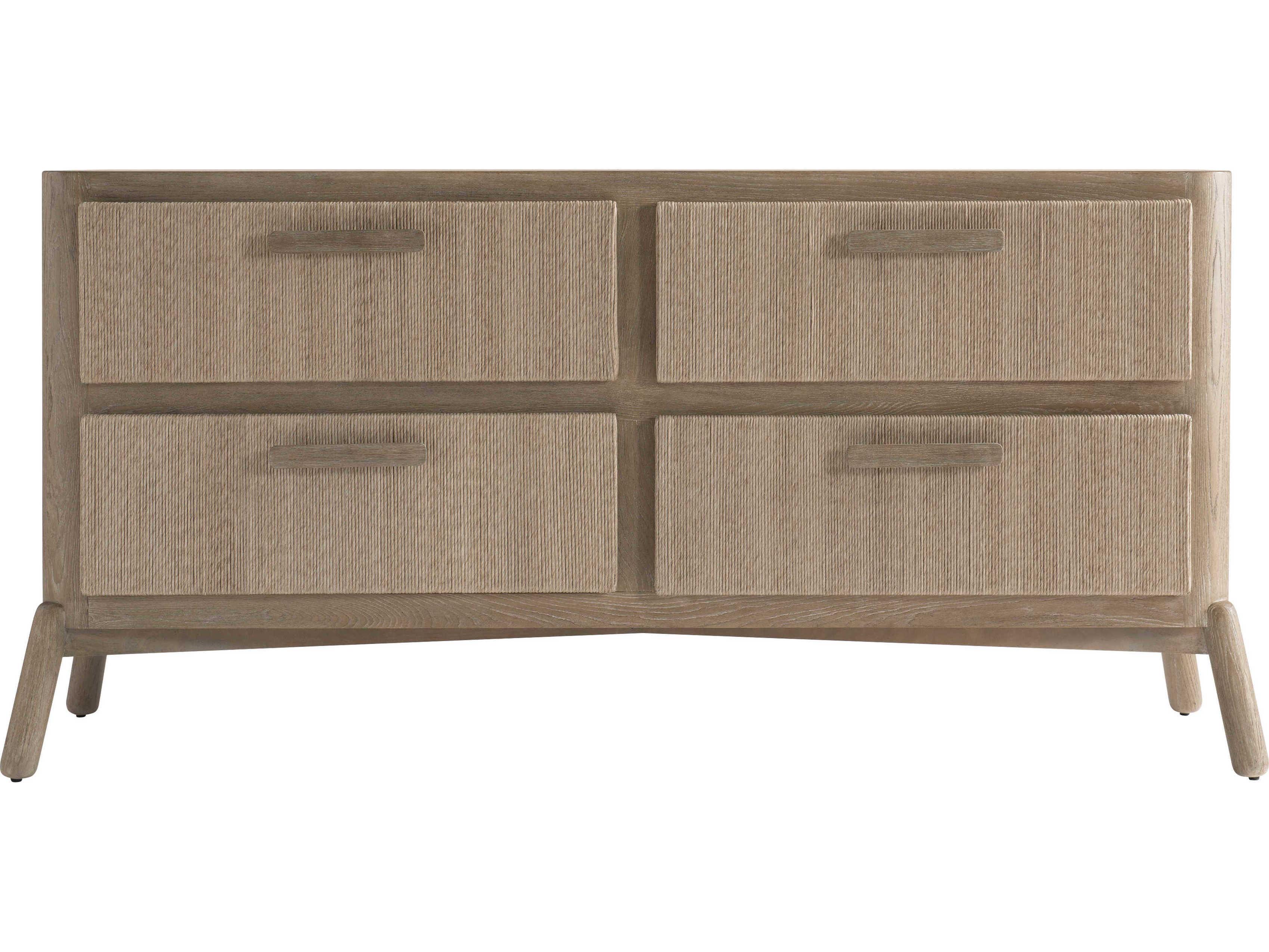 Bernhardt Megali 4-Drawers Brown Double Dresser