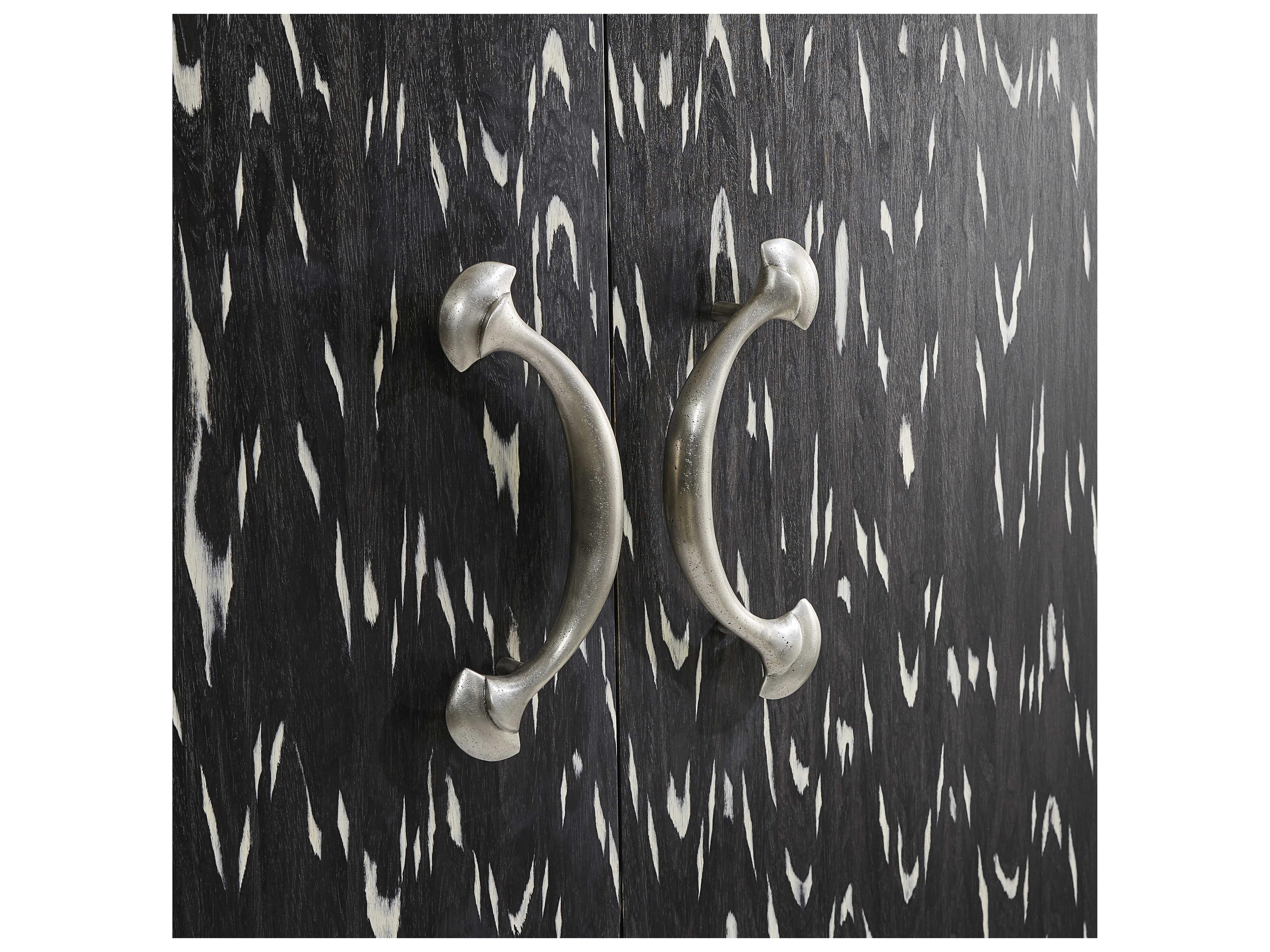 Bernhardt Trianon Contrast Ebony Black Wardrobe Armoire