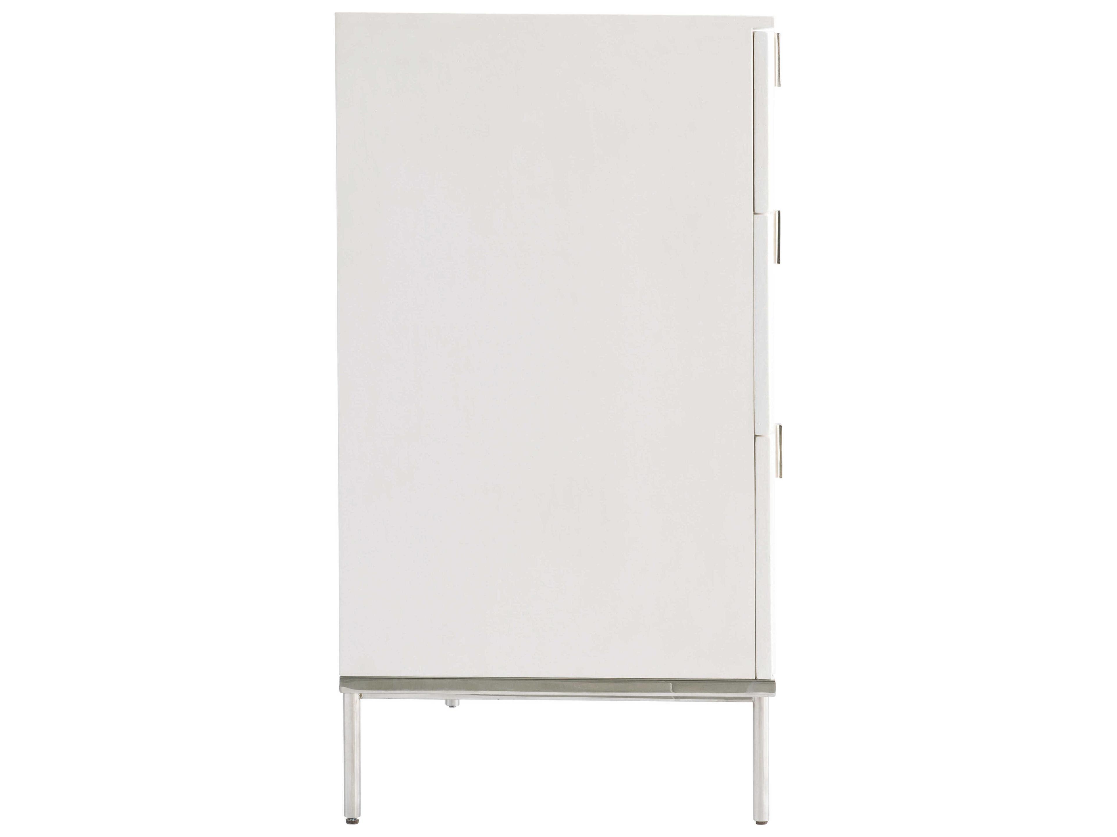 Bernhardt Modulum 6-Drawers White Double Dresser