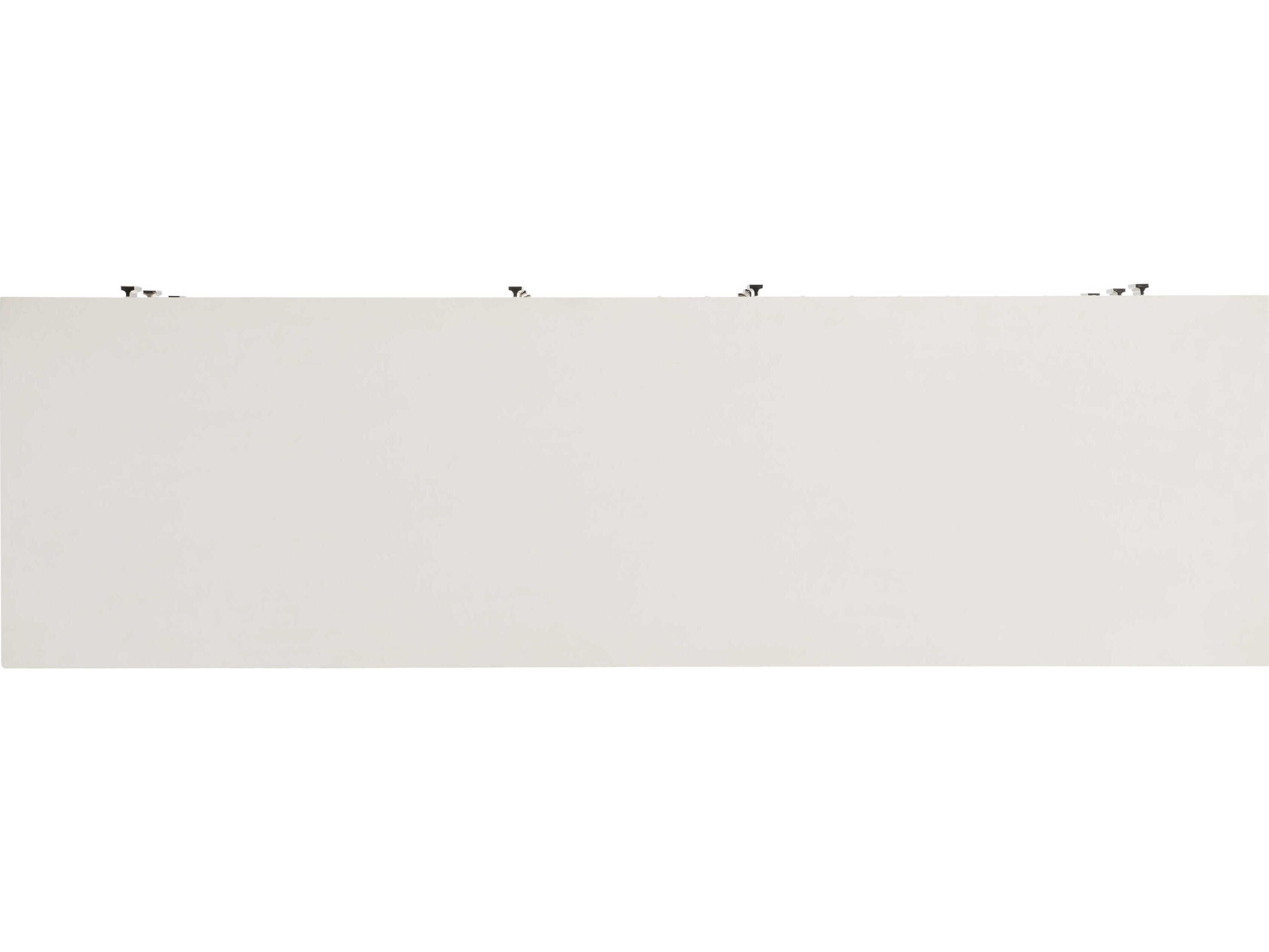 Bernhardt Modulum 6-Drawers White Double Dresser