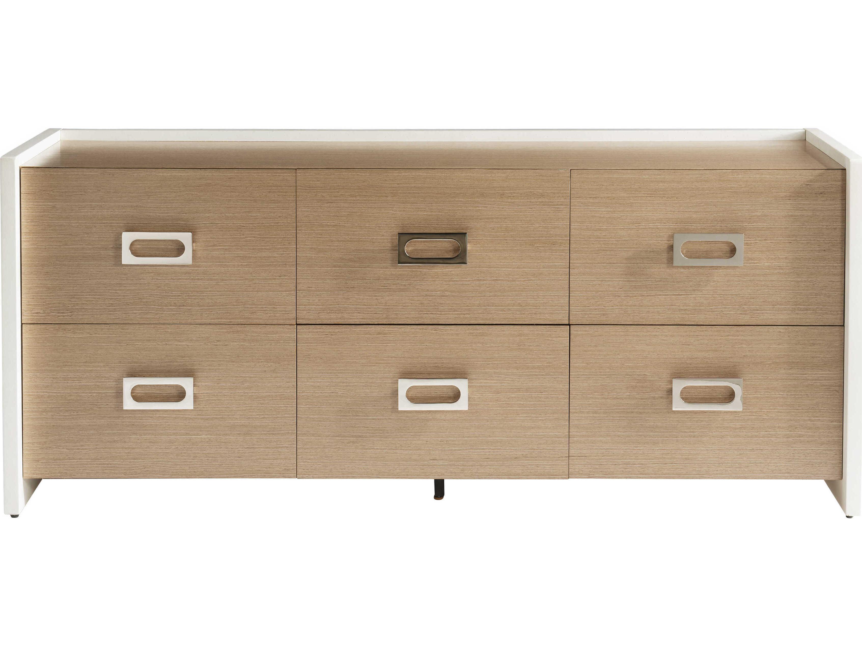 Bernhardt Modulum 6-Drawers Brown Dresser