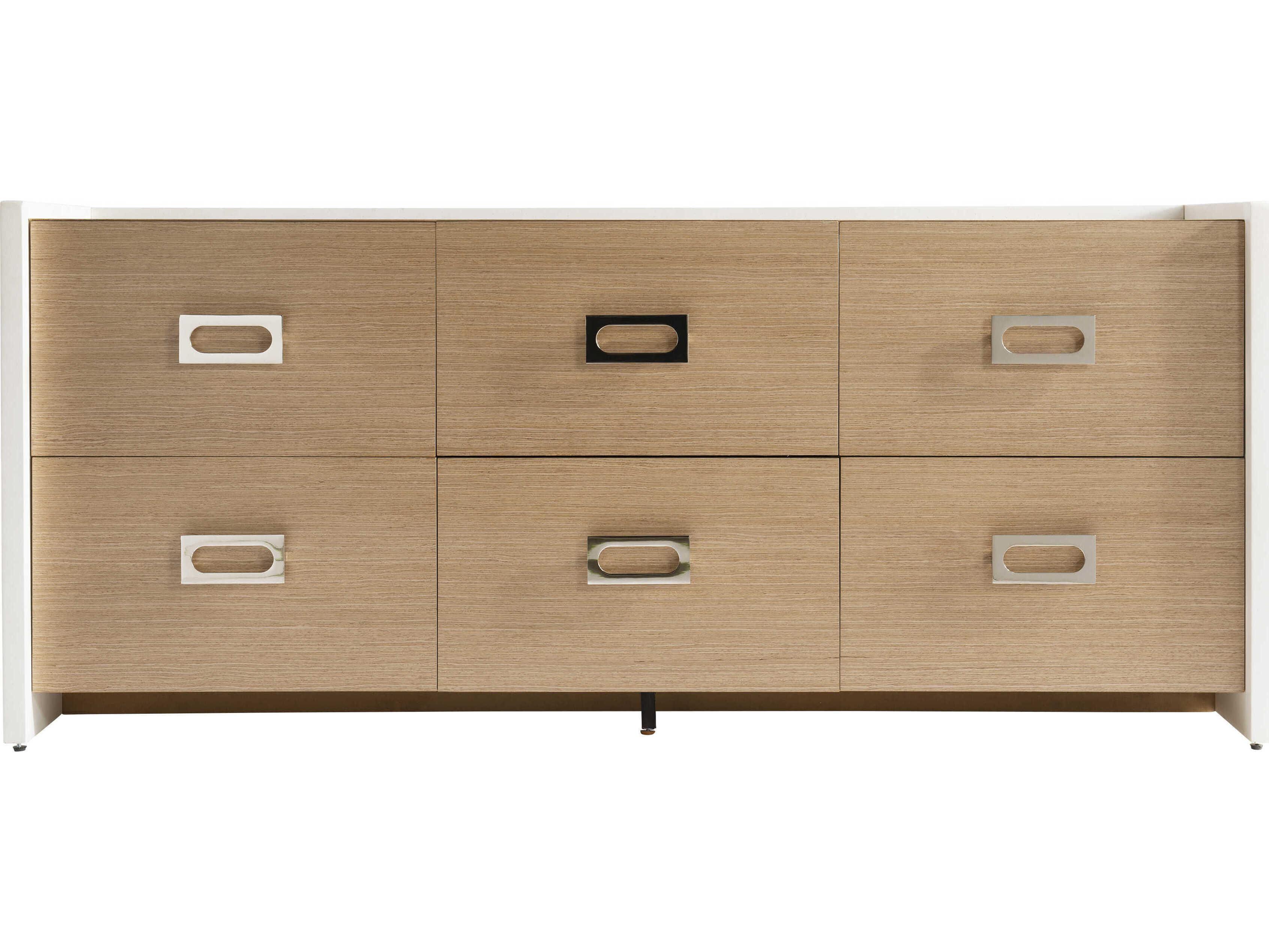 Bernhardt Modulum 6-Drawers Brown Dresser