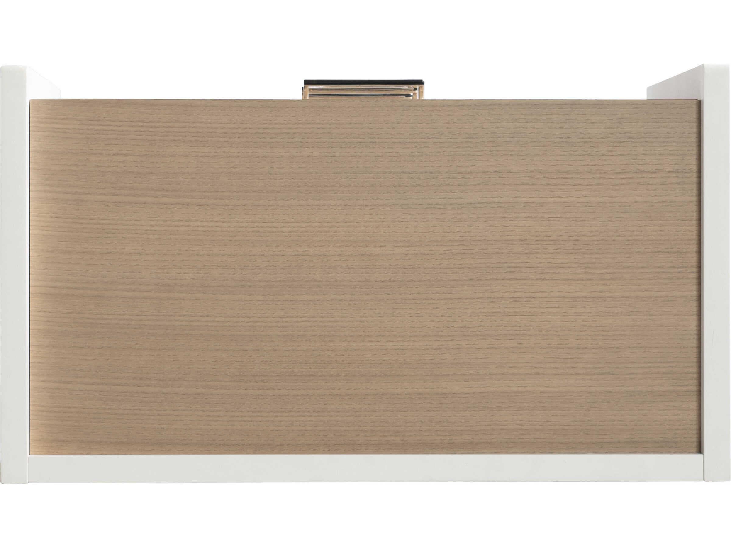 Bernhardt Modulum 3-Drawers Brown Nightstand