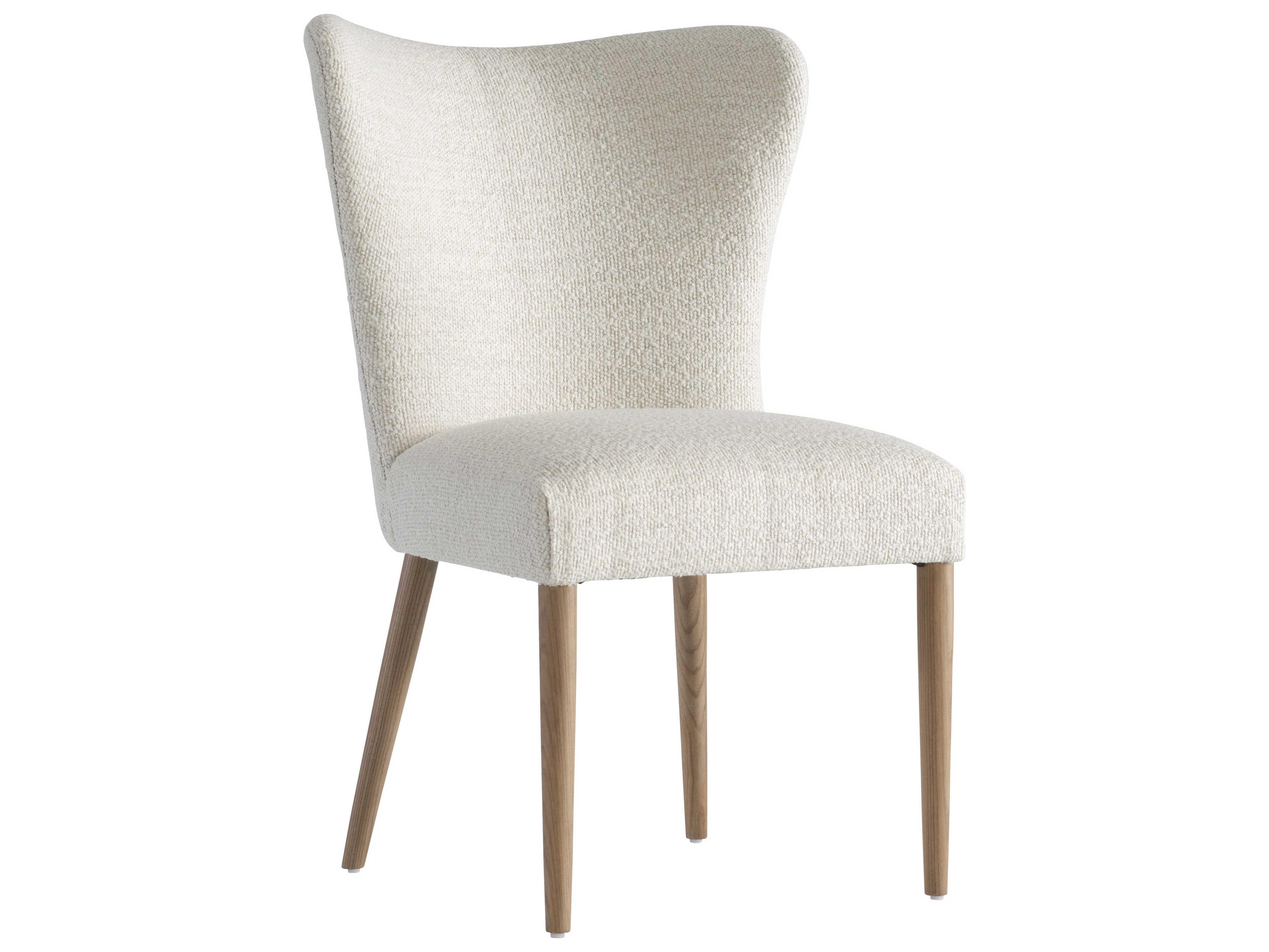 Bernhardt Modulum White Upholstered Side Dining Chair