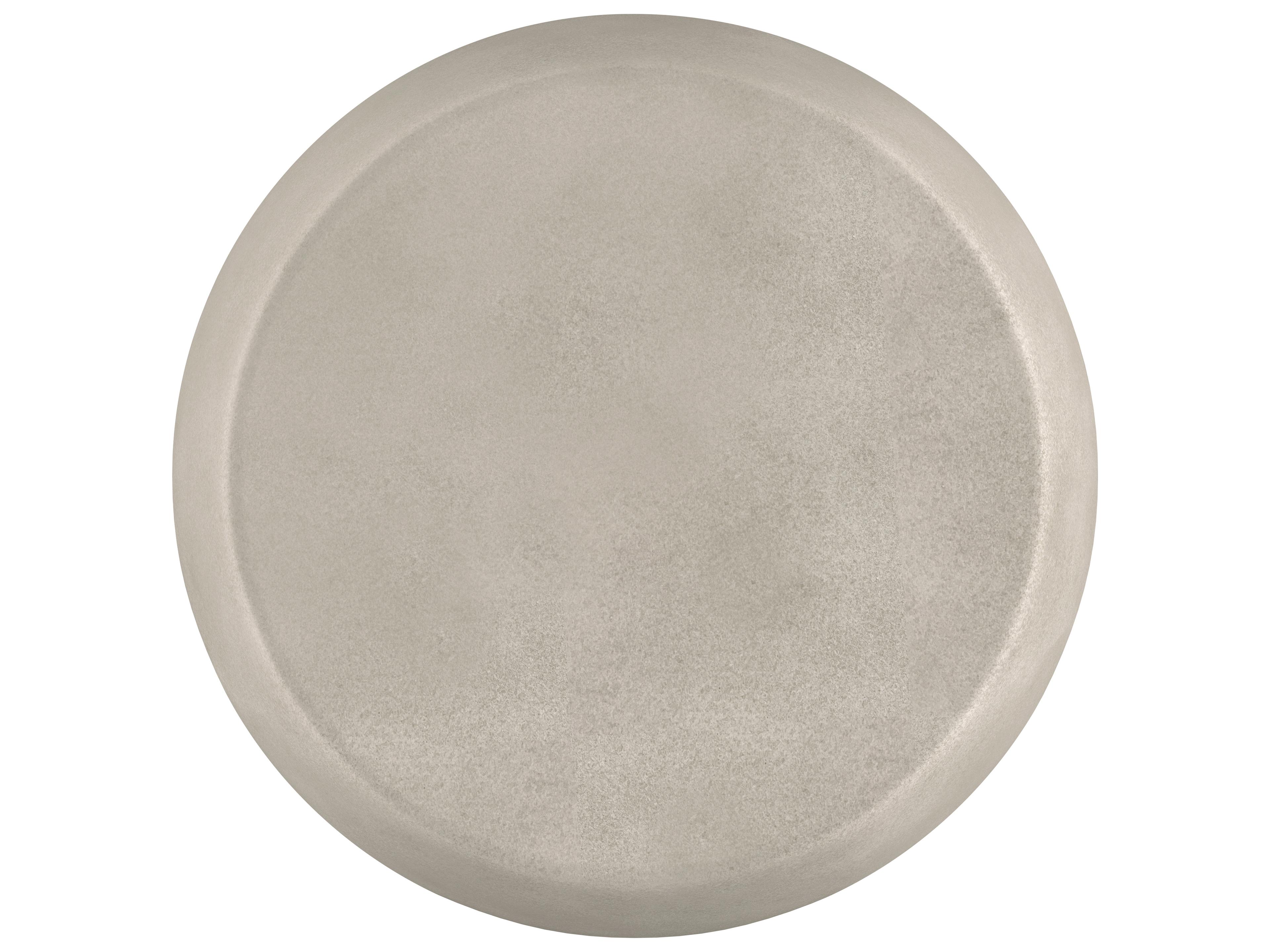 Bernhardt Casa Paros Round Concrete Coffee Table