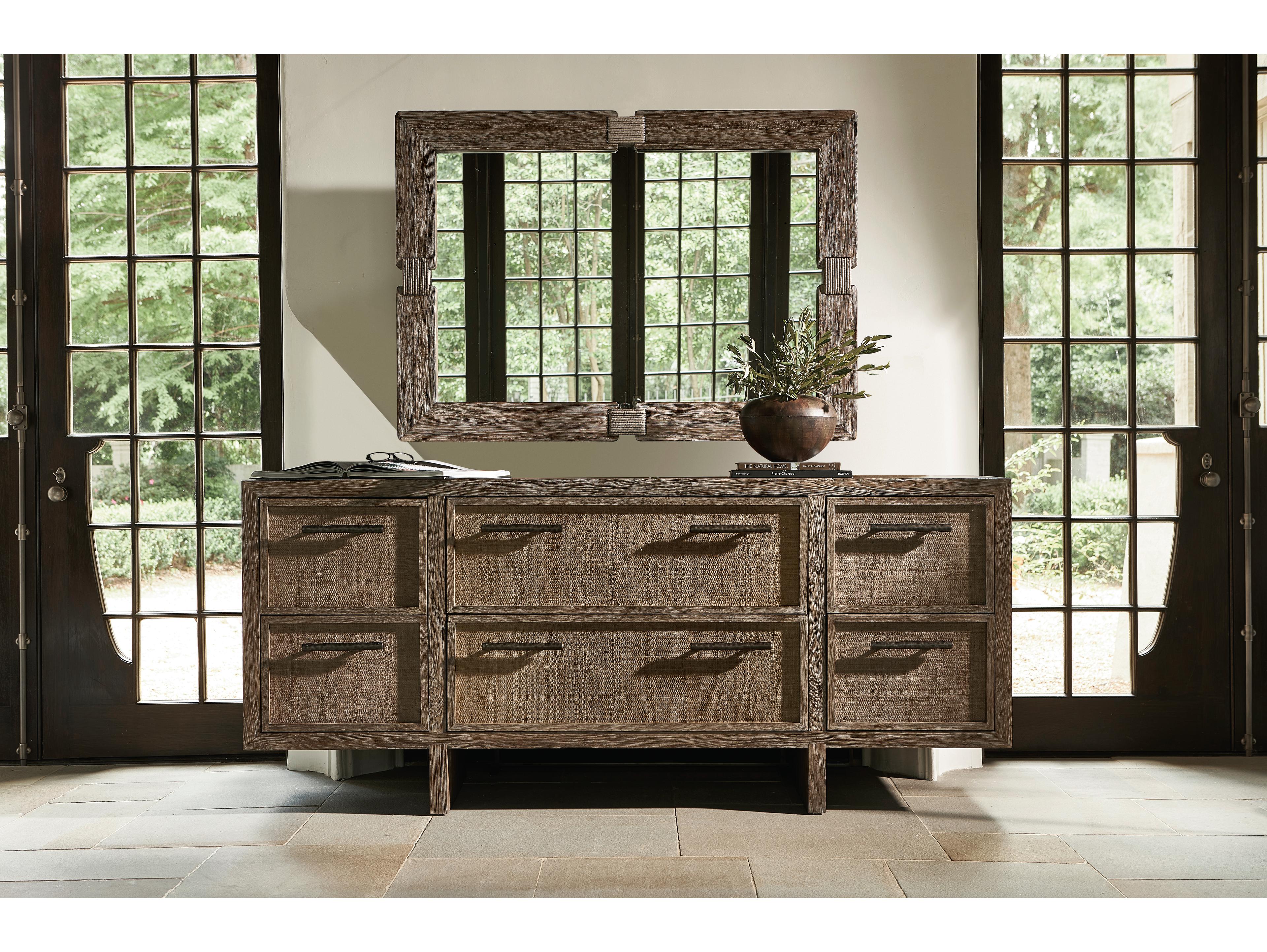Bernhardt Casa Paros 6-Drawers Brown Dresser