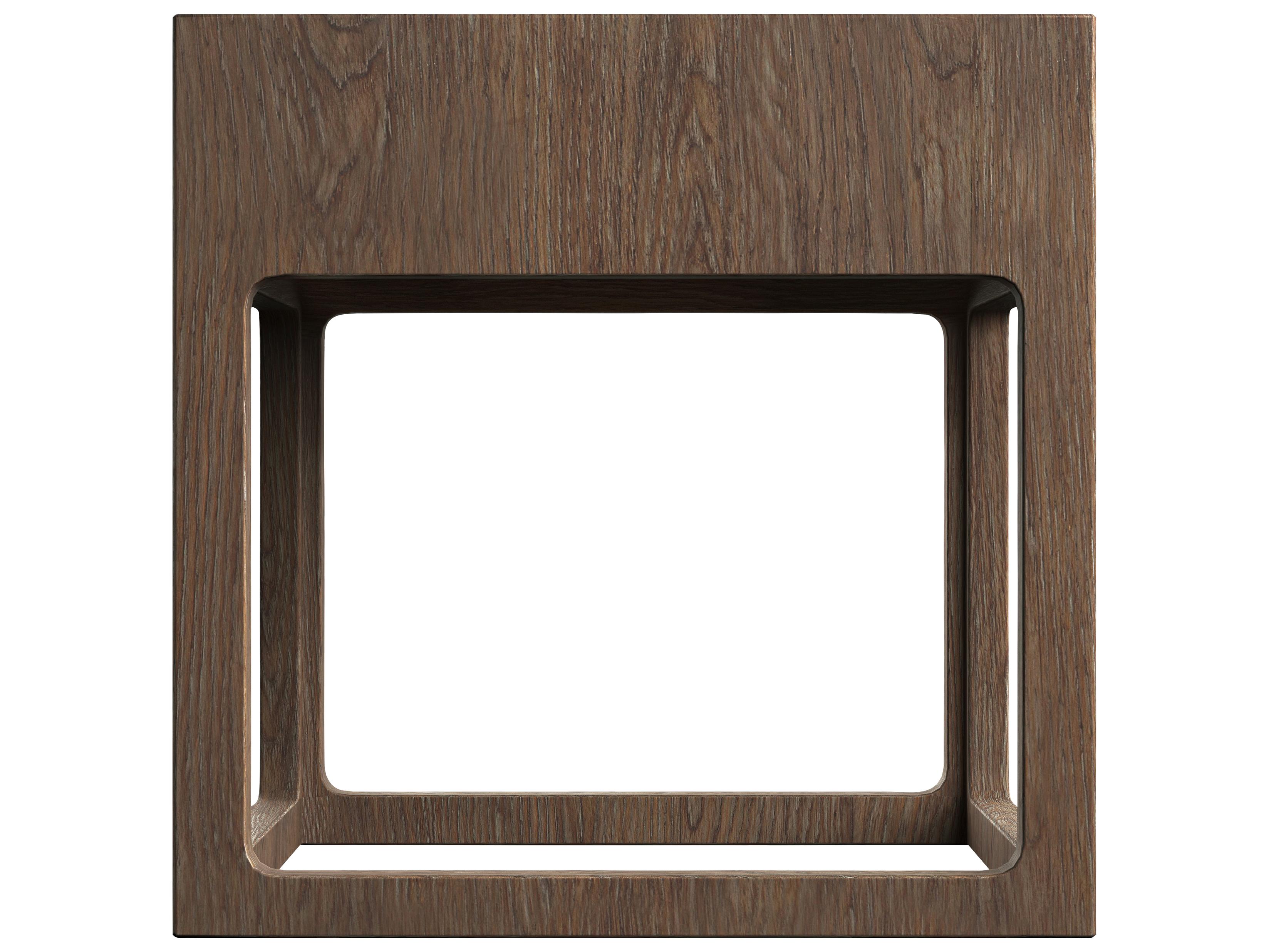 Bernhardt Casa Paros Square Concrete Top Playa End Table