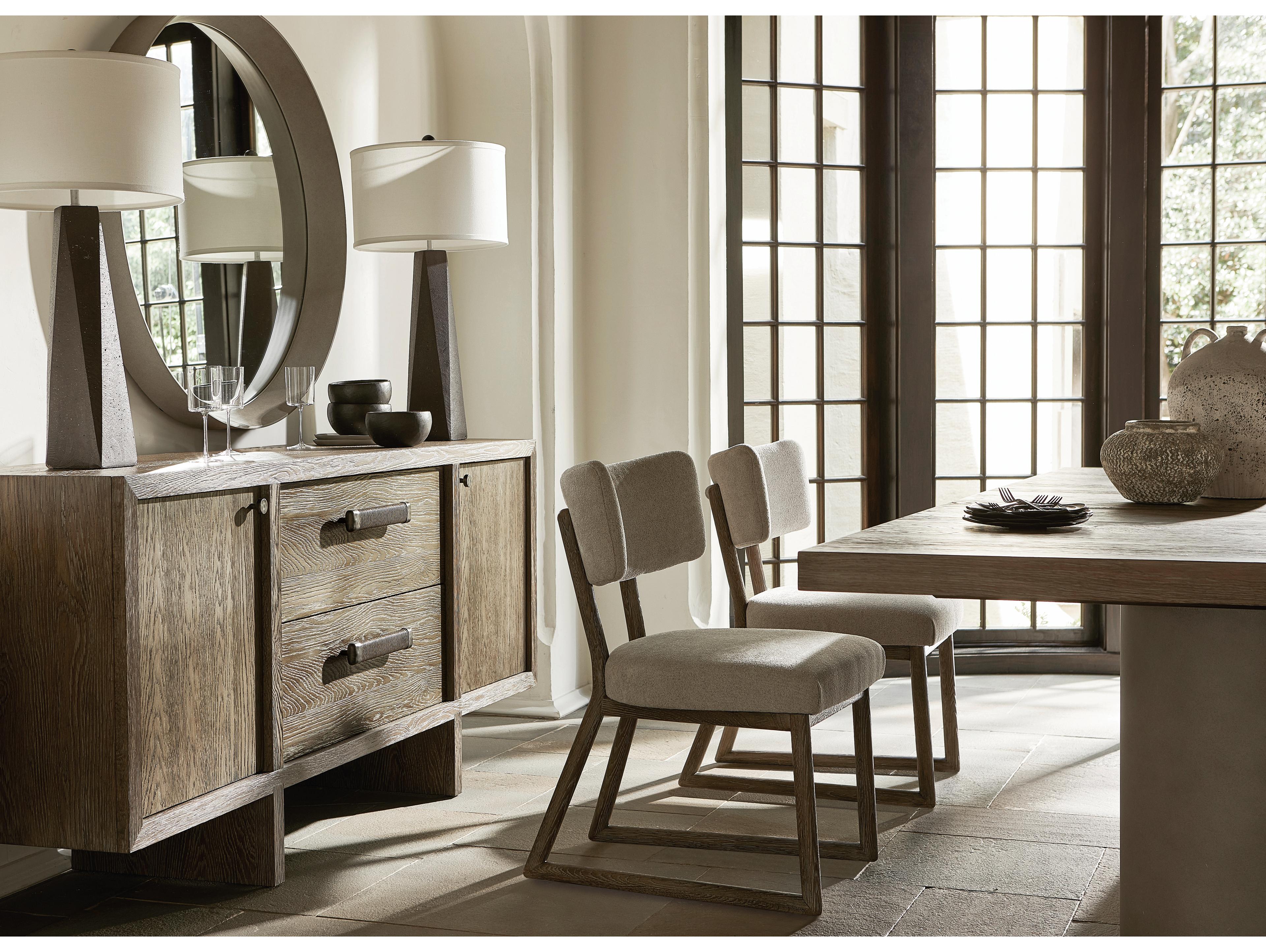 Bernhardt Casa Paros 78" Oak Wood Playa Sideboard