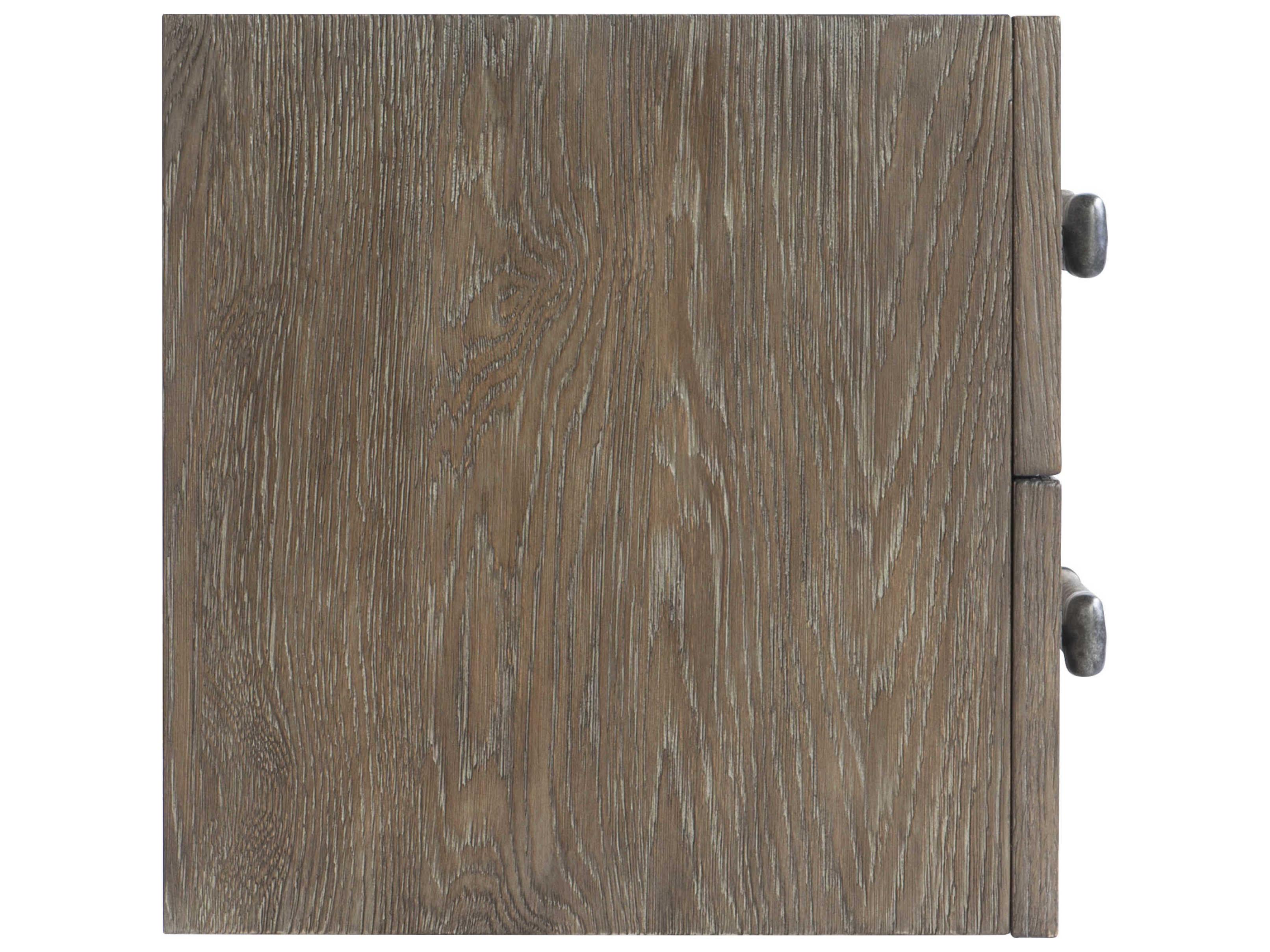 Bernhardt Casa Paros 2-Drawers Brown Nightstand