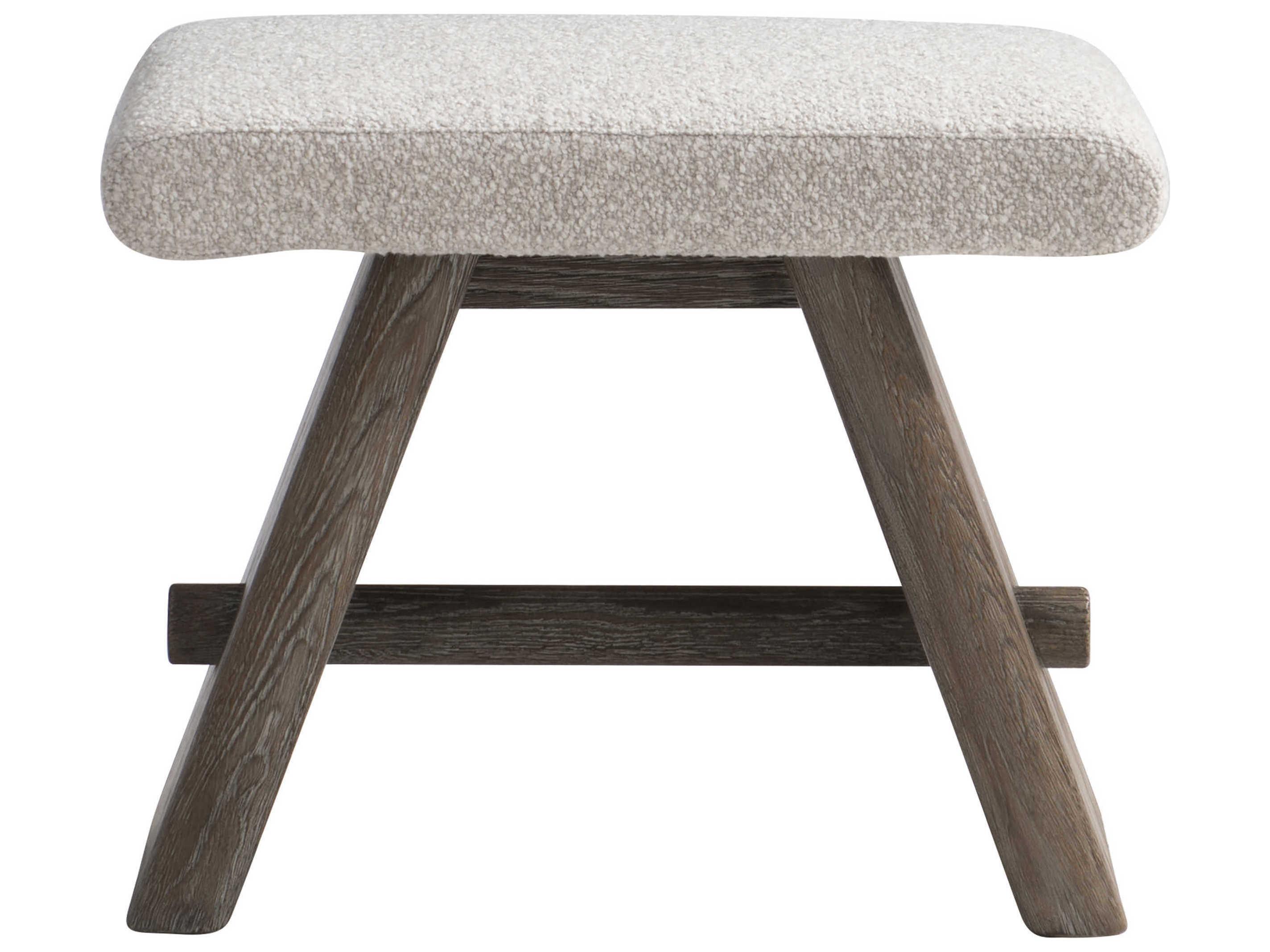 Bernhardt Casa Paros Playa Brown Upholstered Accent Bench