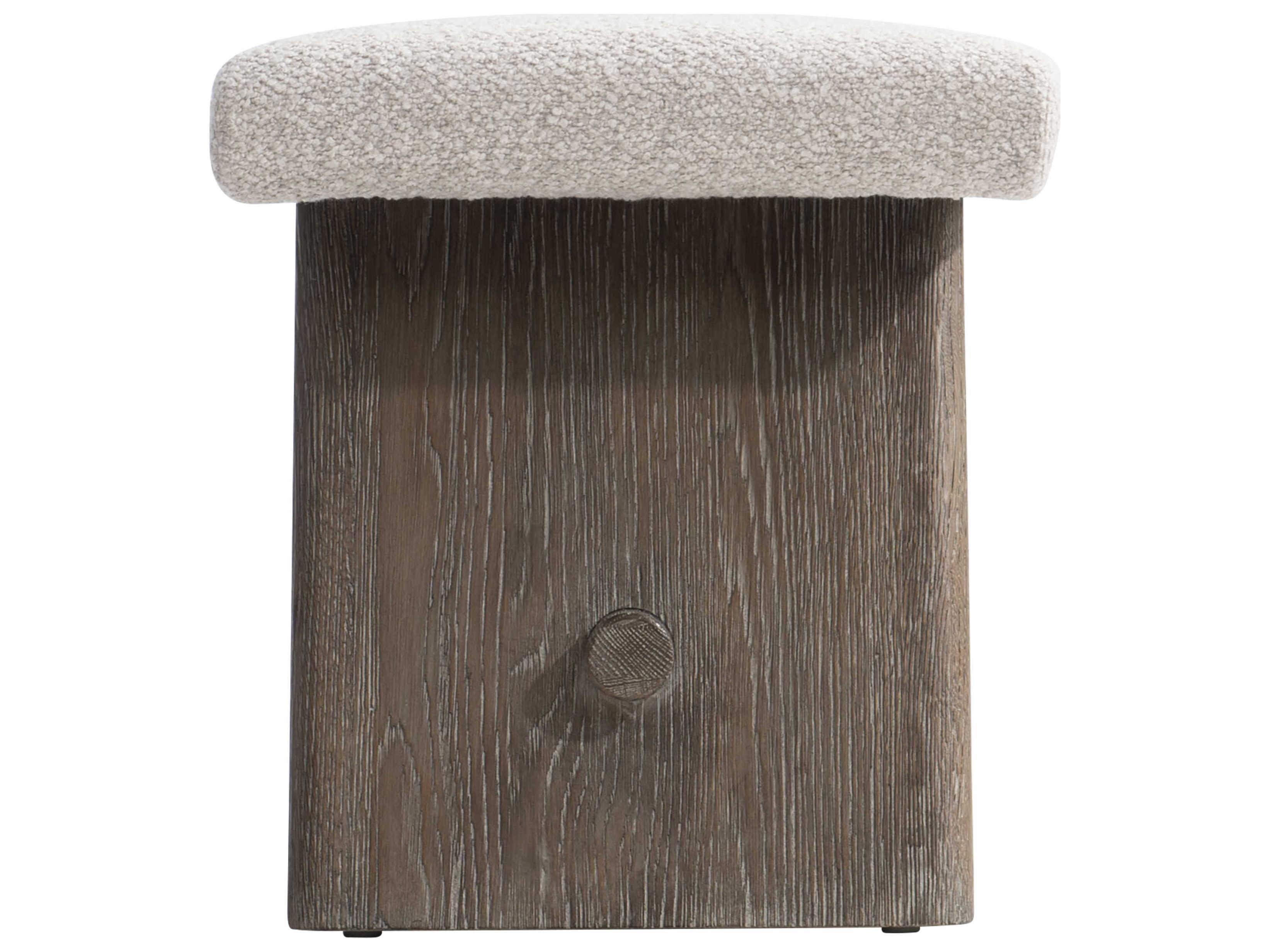 Bernhardt Casa Paros Playa Brown Upholstered Accent Bench