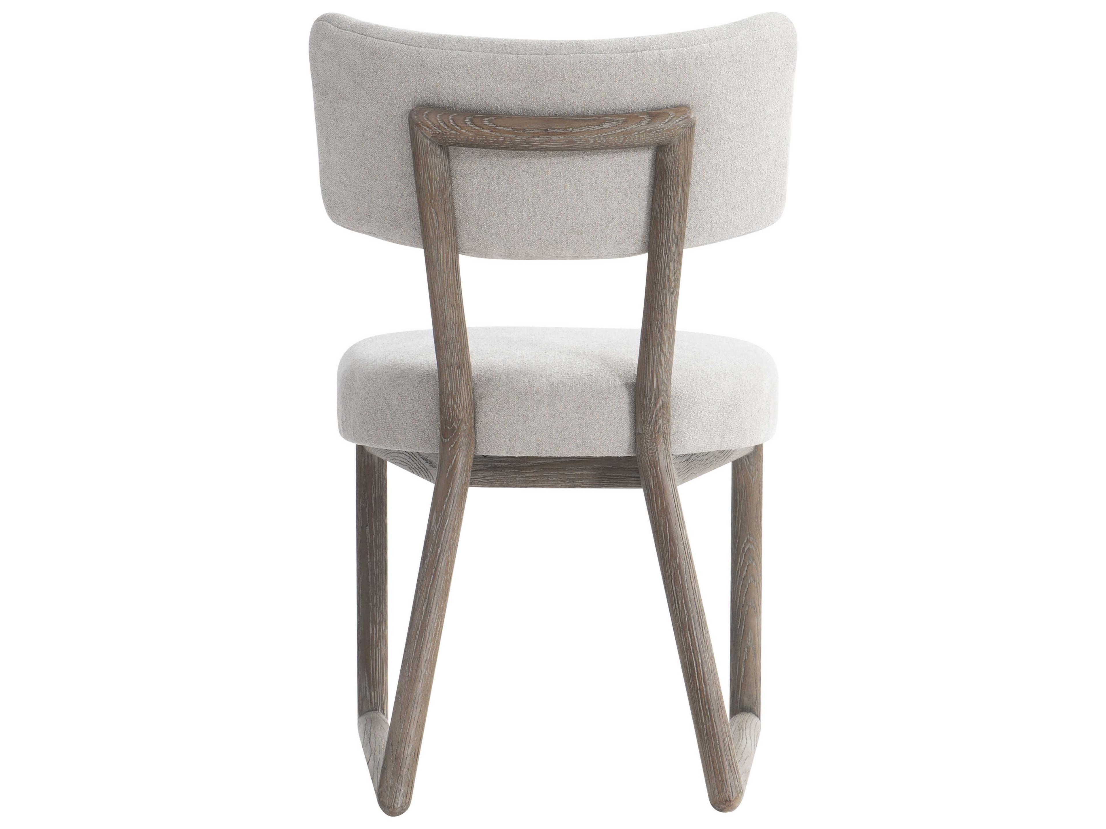 Bernhardt Casa Paros White Upholstered Side Dining Chair