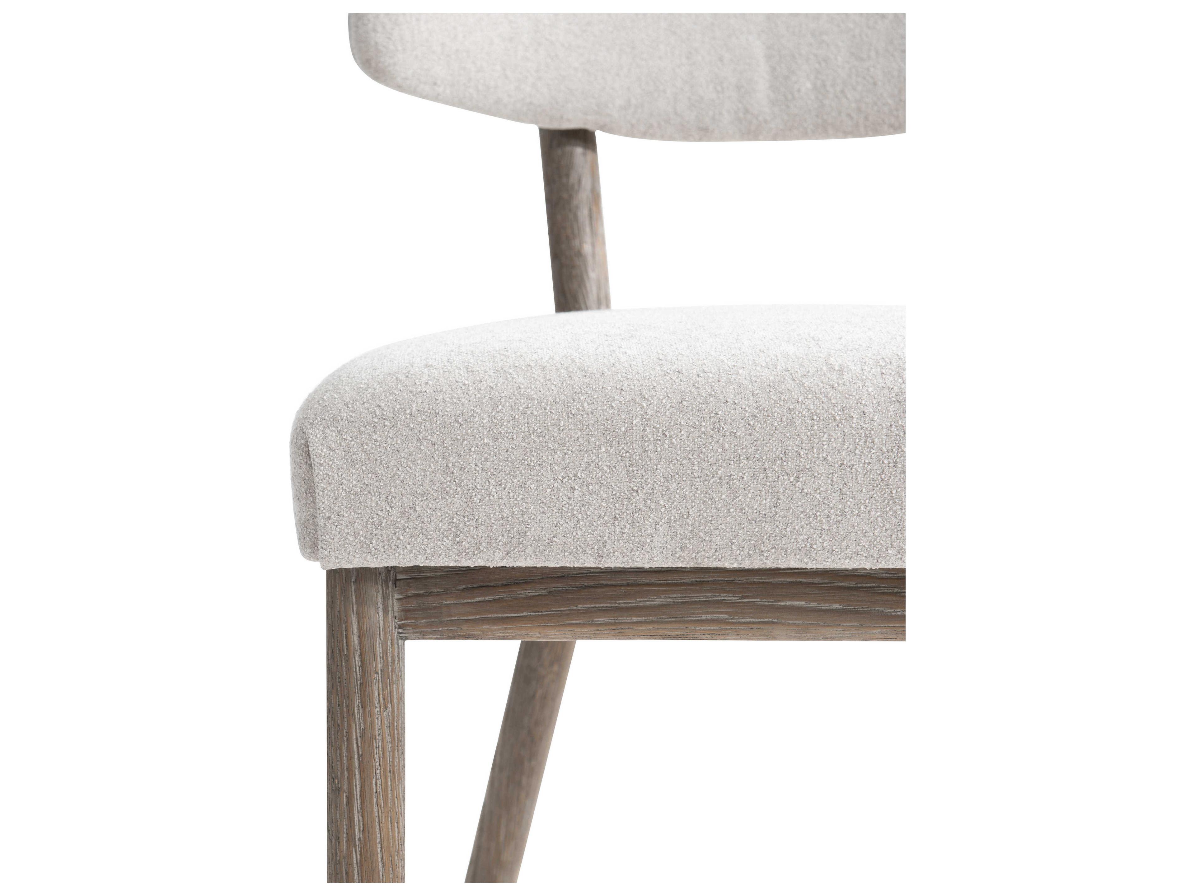 Bernhardt Casa Paros White Upholstered Side Dining Chair