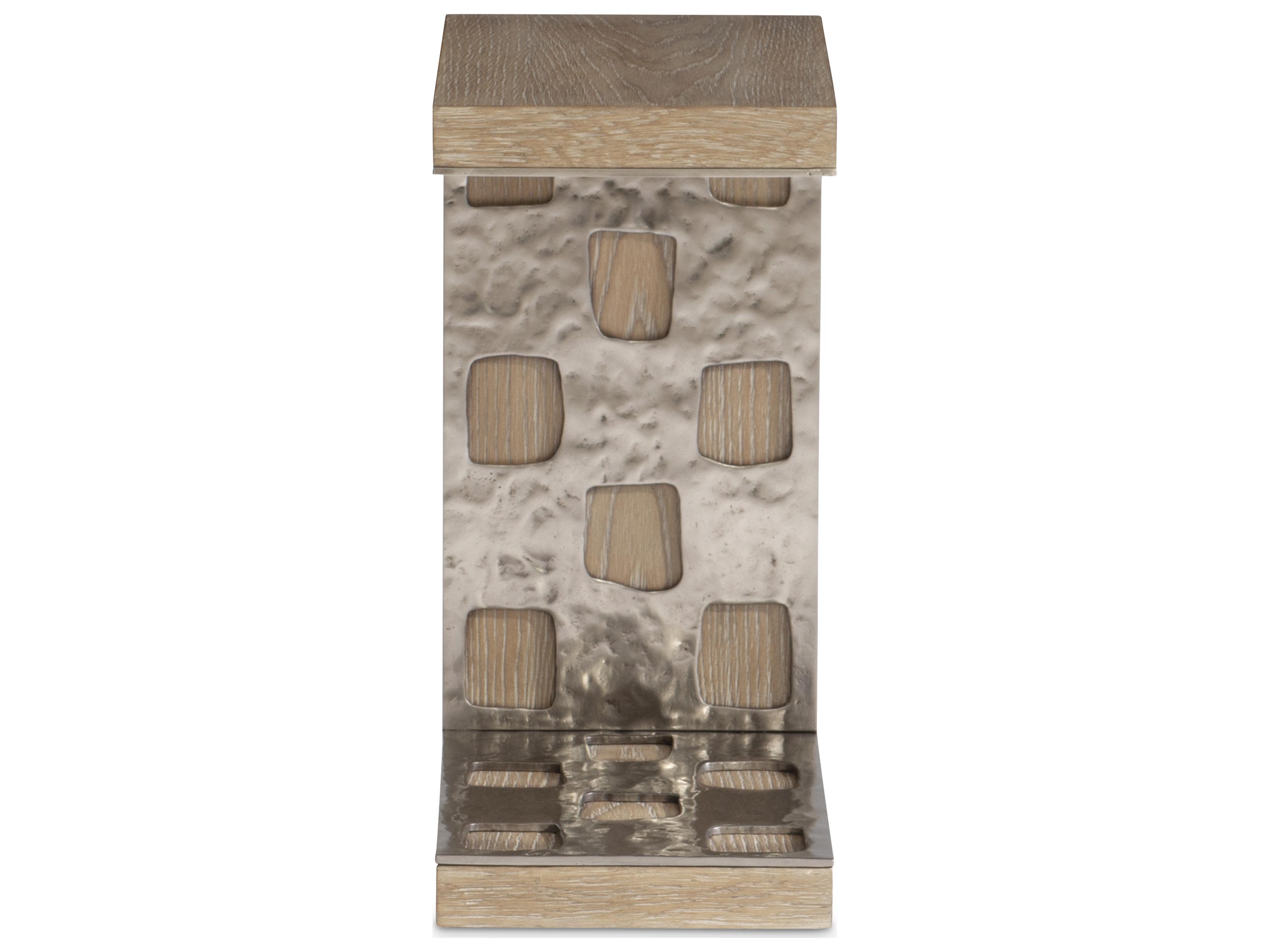 Bernhardt Aventura Rectangular Wood Marcona End Table