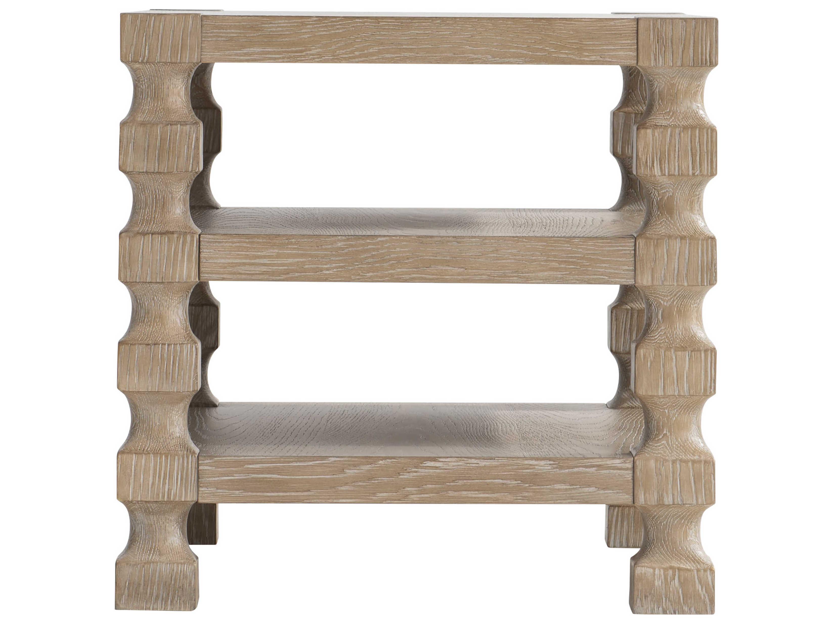 Bernhardt Aventura Rectangular Wood Marcona End Table