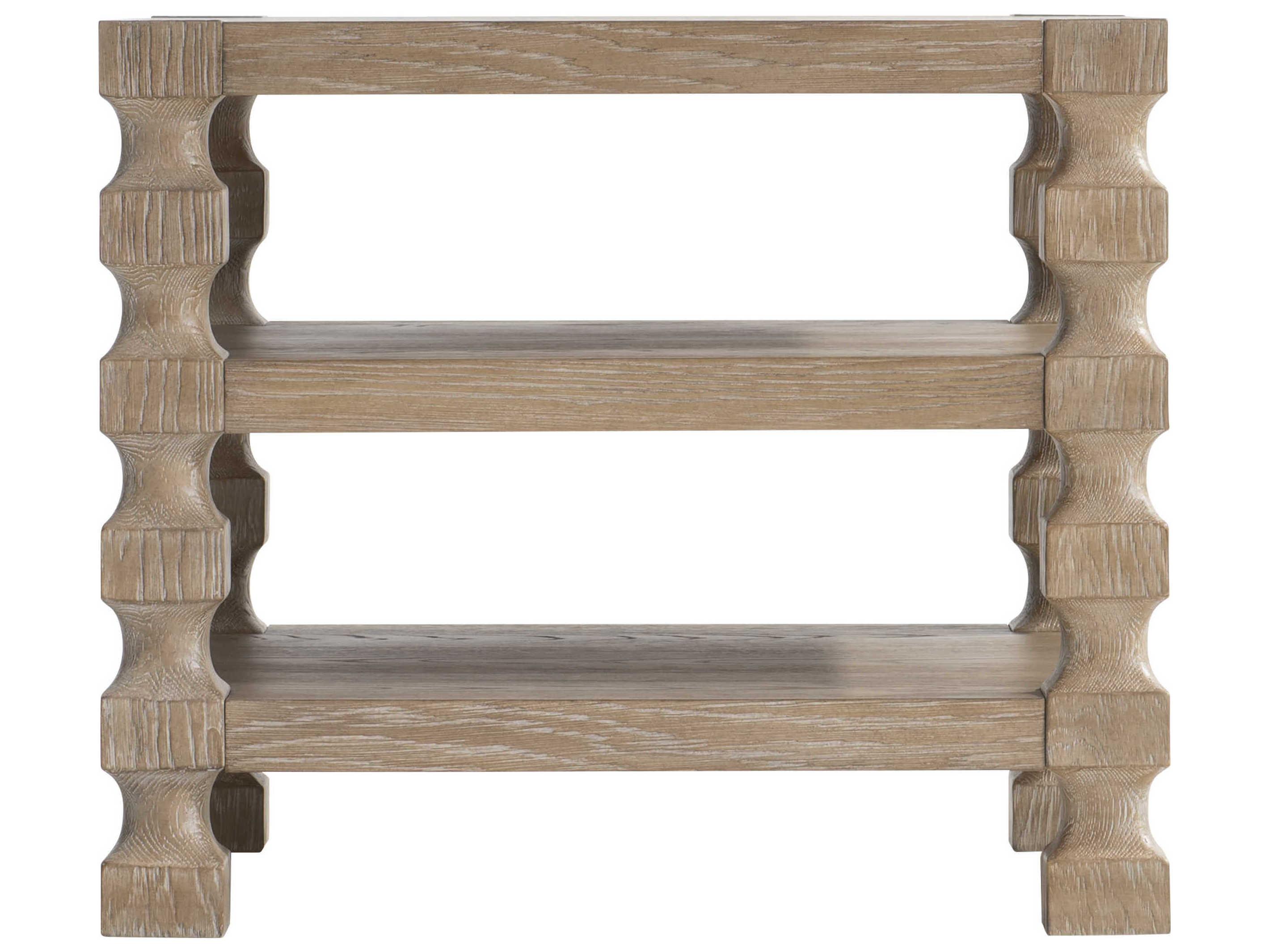 Bernhardt Aventura Rectangular Wood Marcona End Table