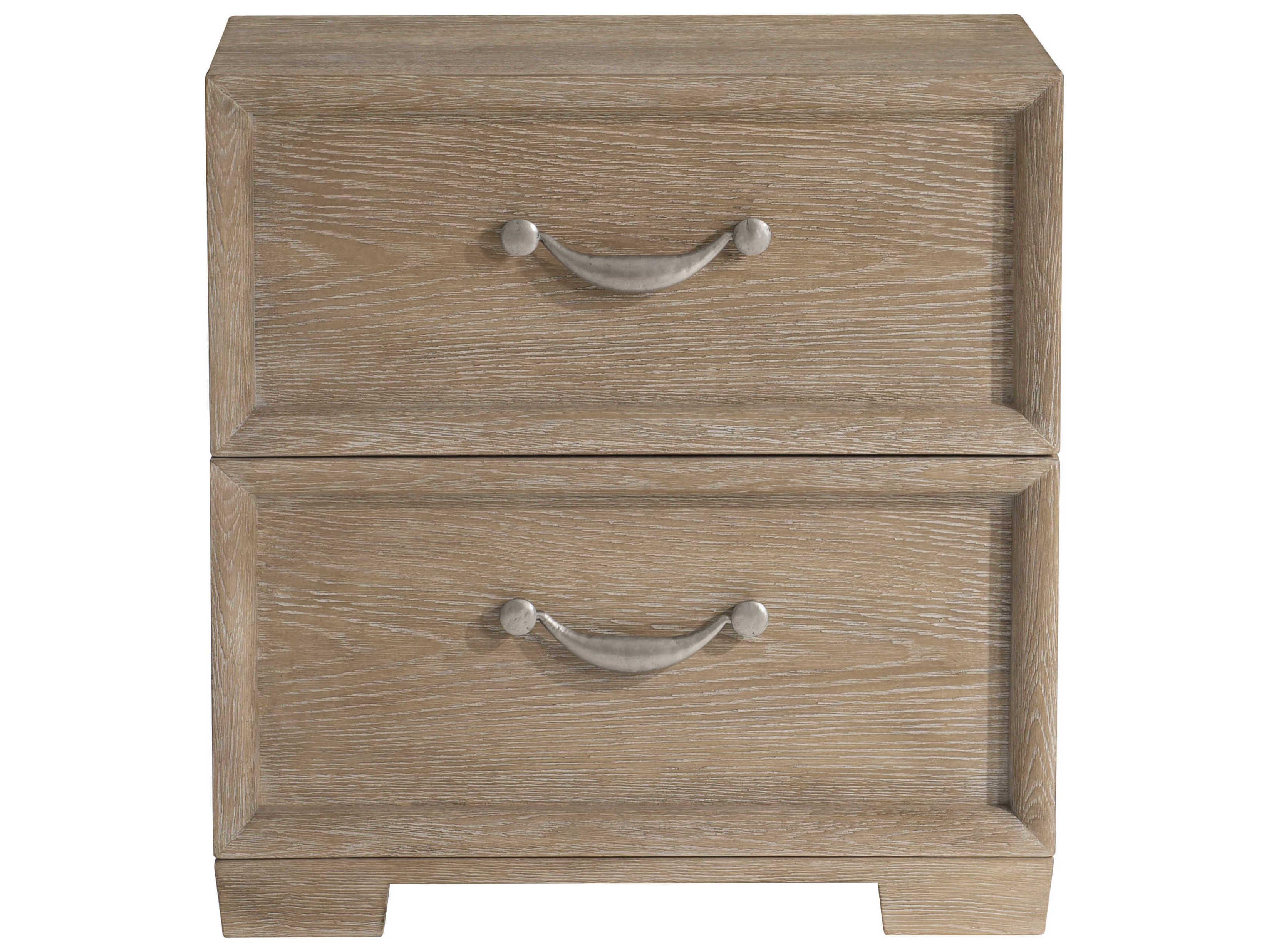 Bernhardt Aventura 2-Drawers Brown Nightstand