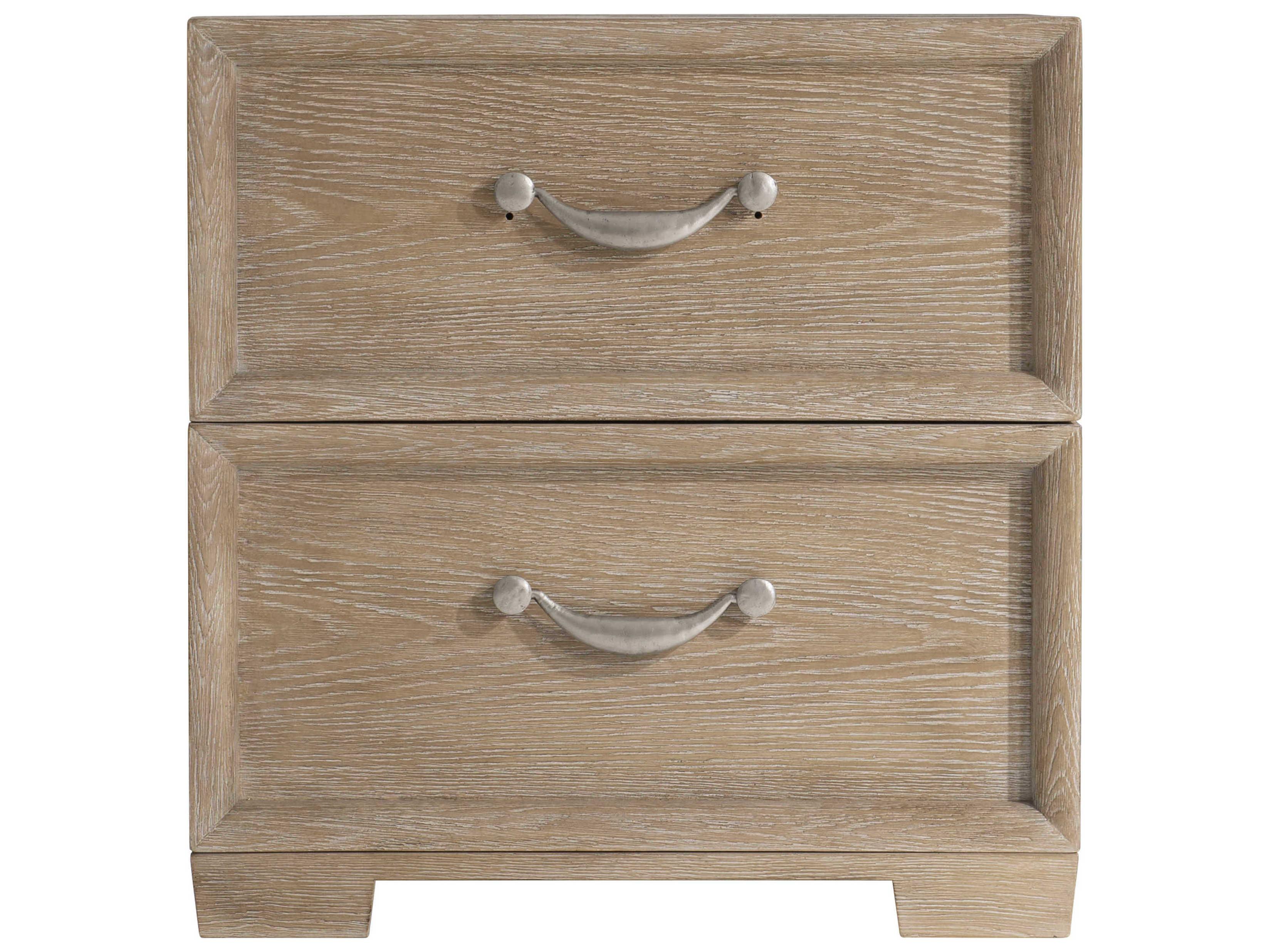 Bernhardt Aventura 2-Drawers Brown Nightstand