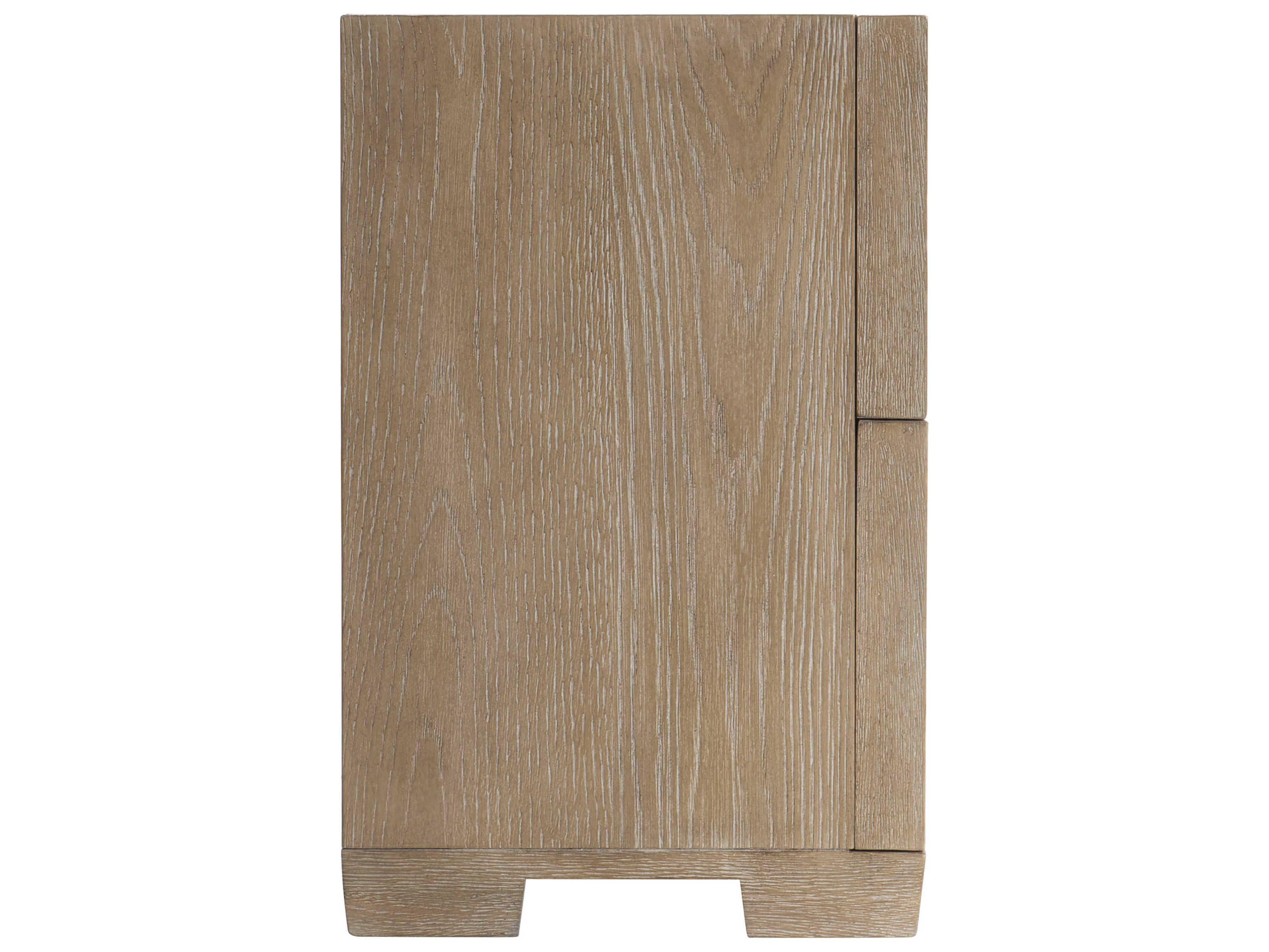 Bernhardt Aventura 2-Drawers Brown Nightstand