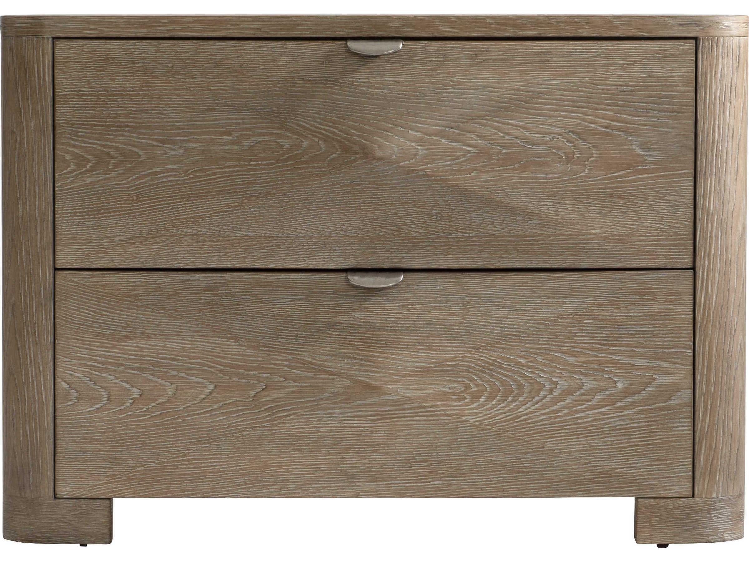 Bernhardt Aventura 2-Drawers Brown Nightstand