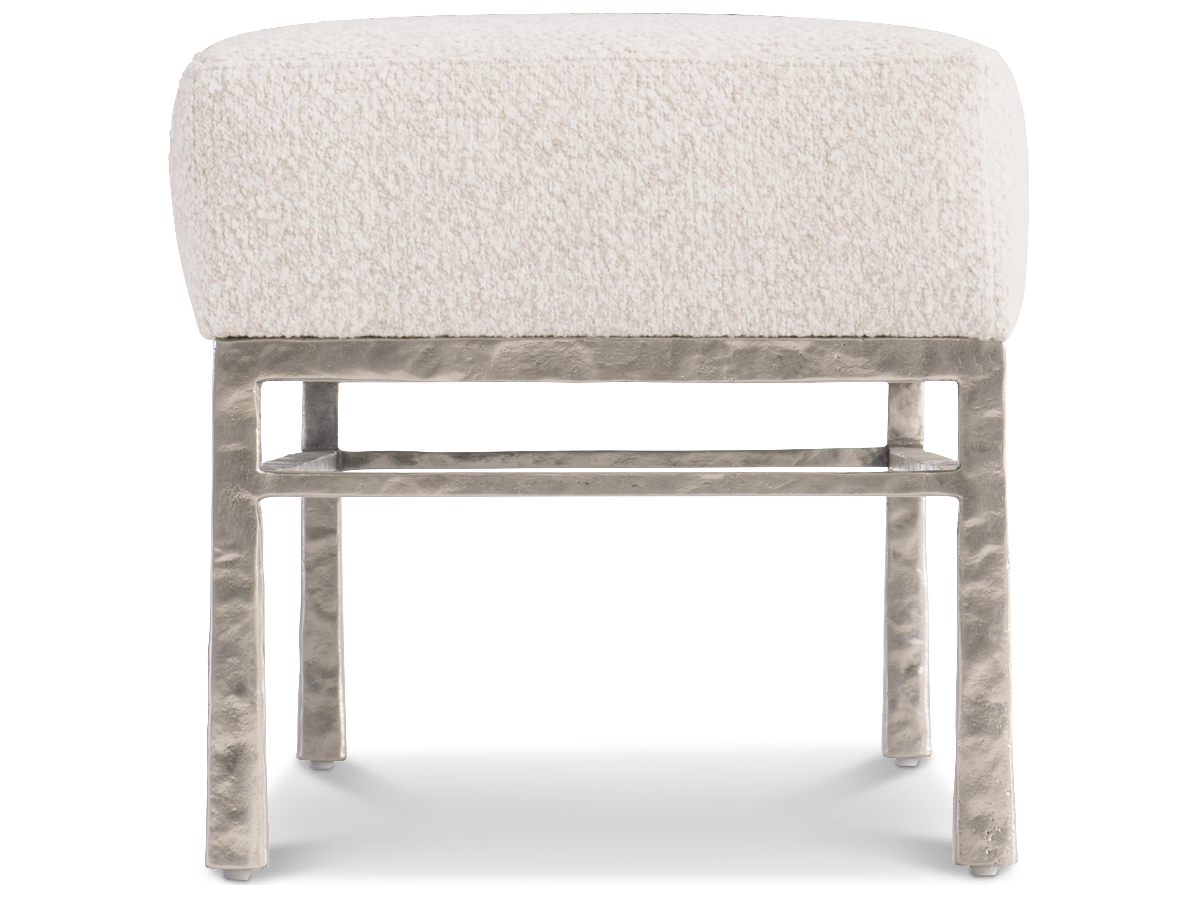 Bernhardt Aventura White Upholstered Accent Bench