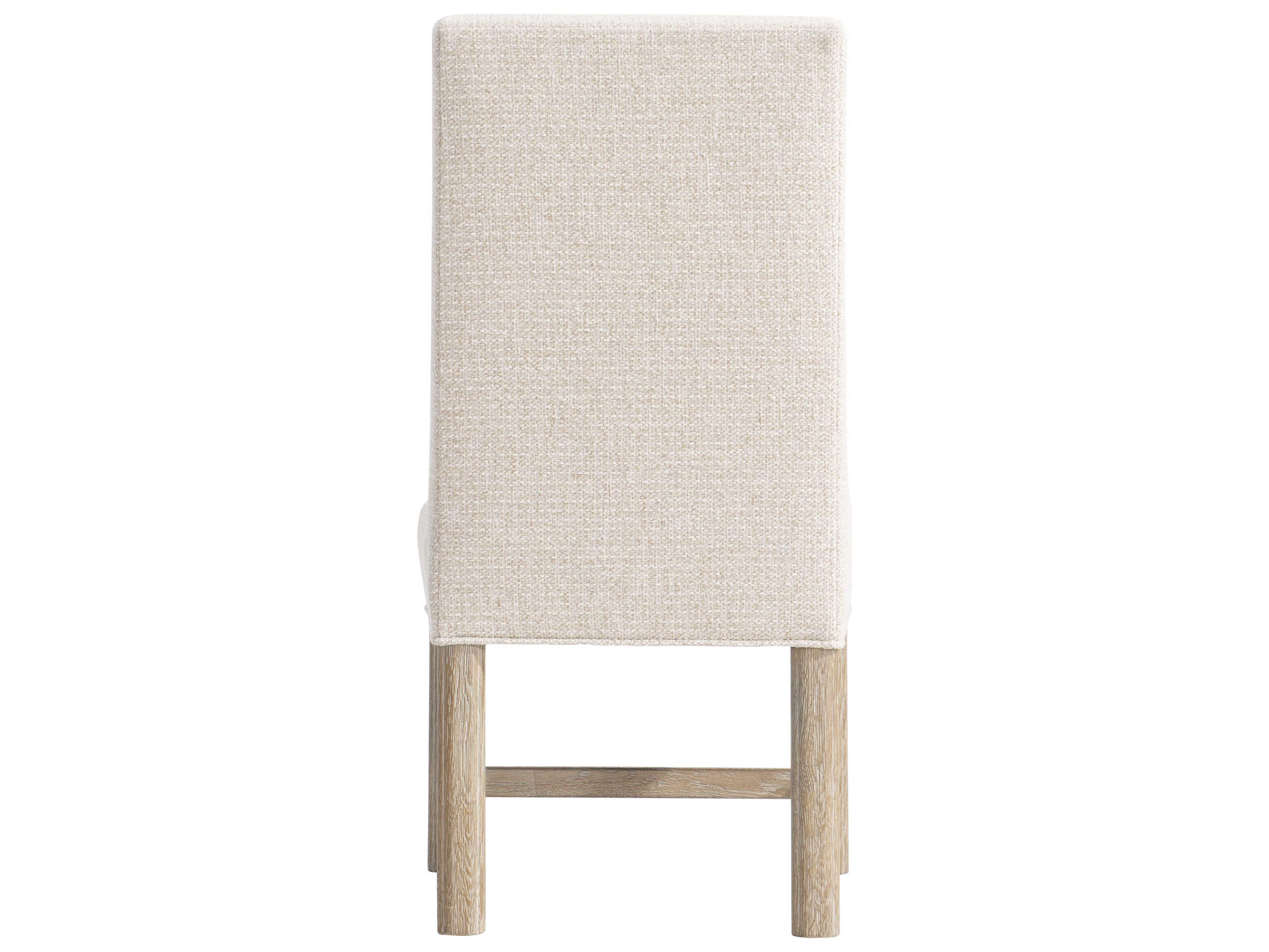 Bernhardt Aventura White Upholstered Side Dining Chair