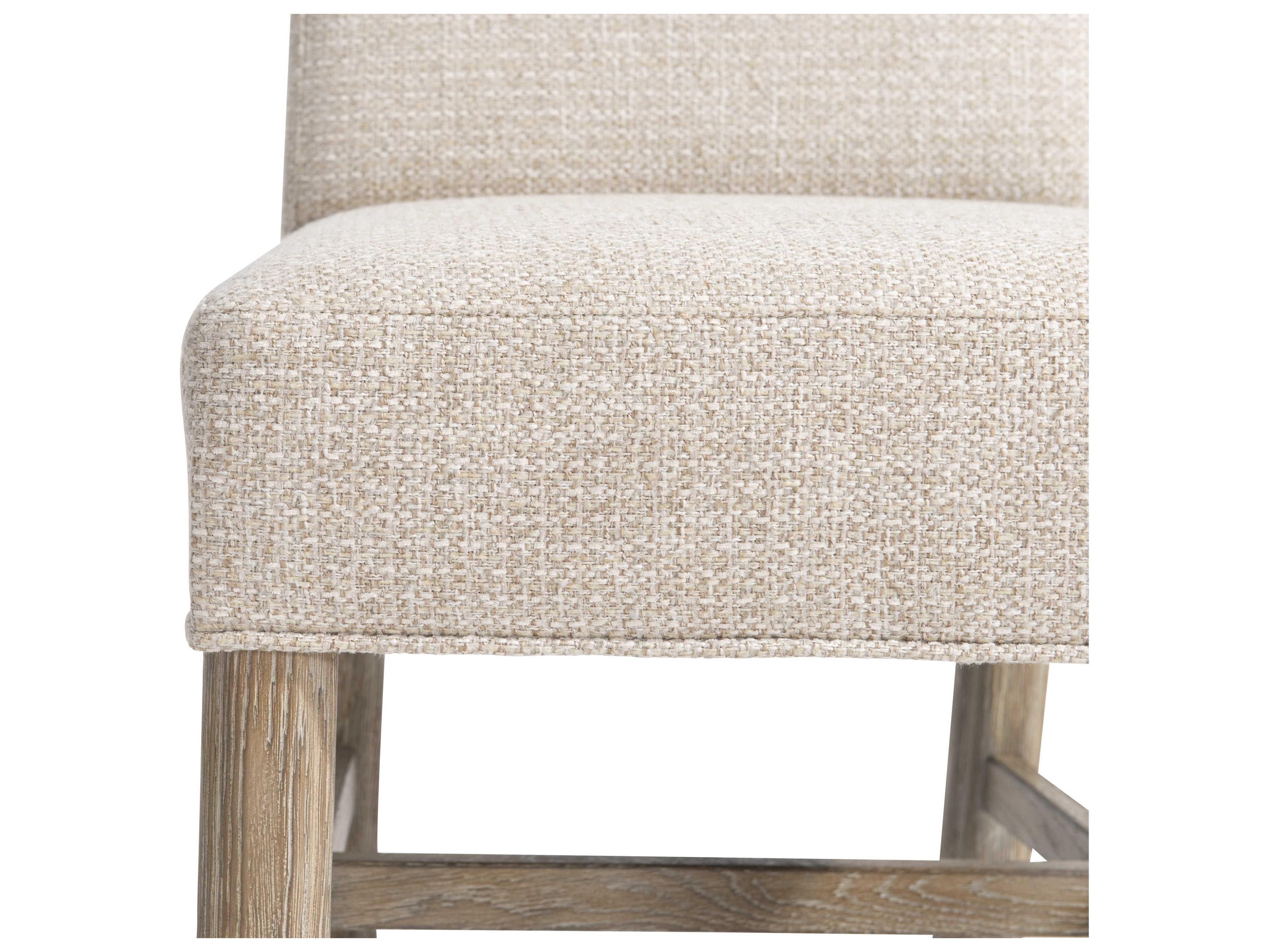 Bernhardt Aventura White Upholstered Side Dining Chair