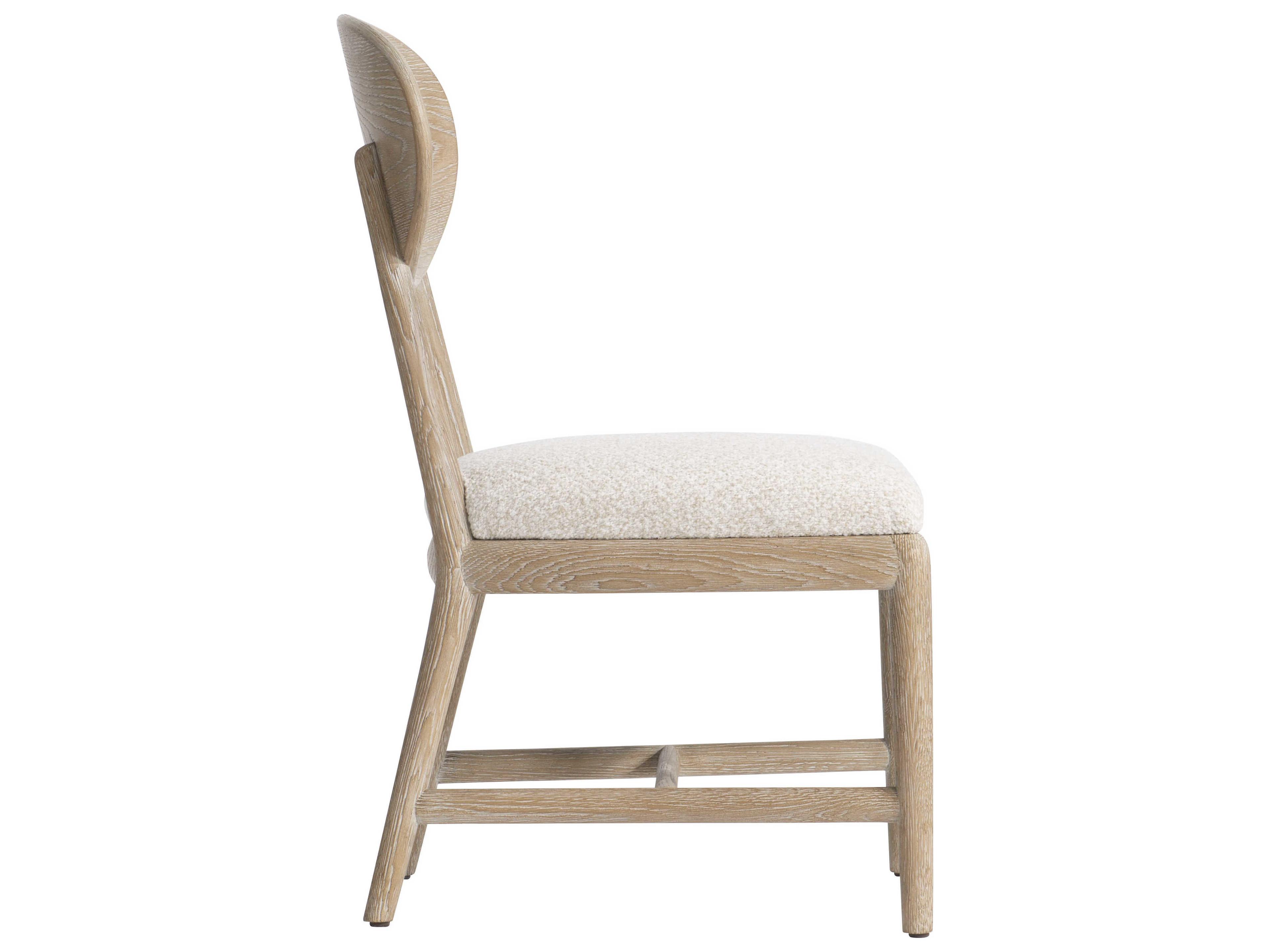 Bernhardt Aventura Brown Upholstered Side Dining Chair