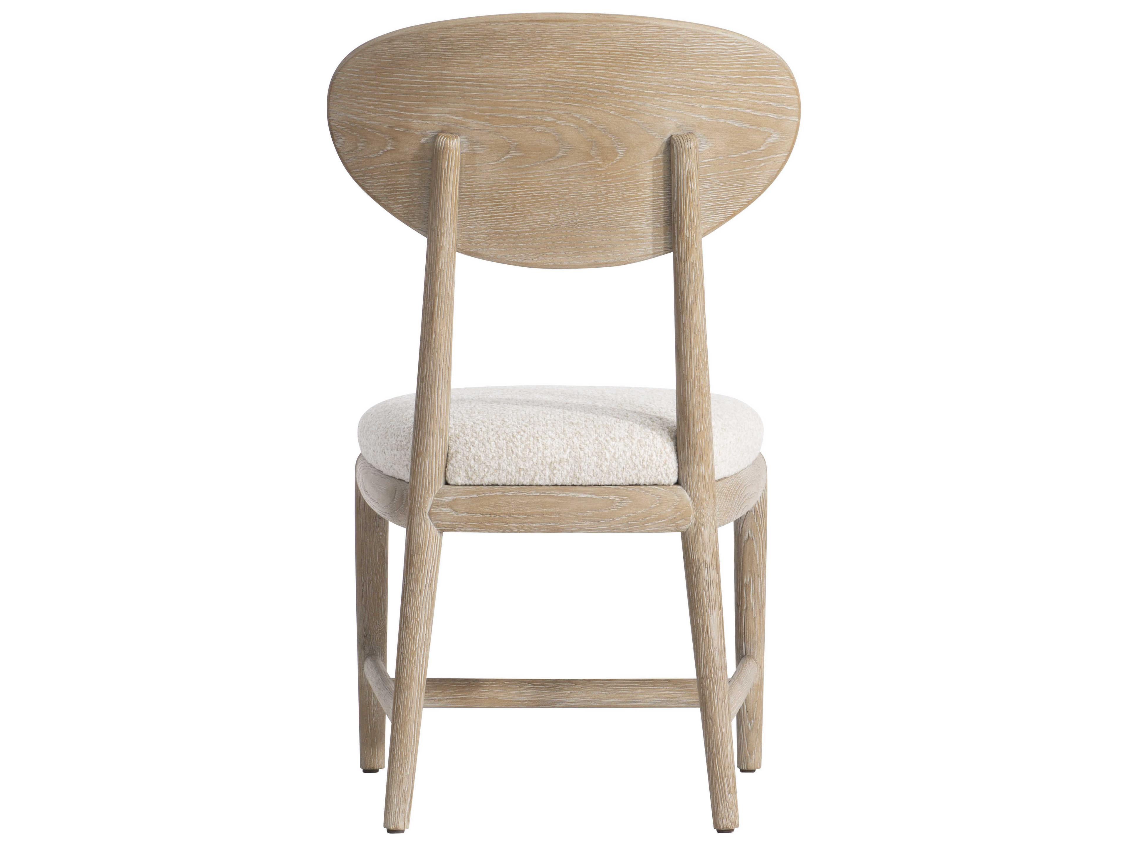 Bernhardt Aventura Brown Upholstered Side Dining Chair