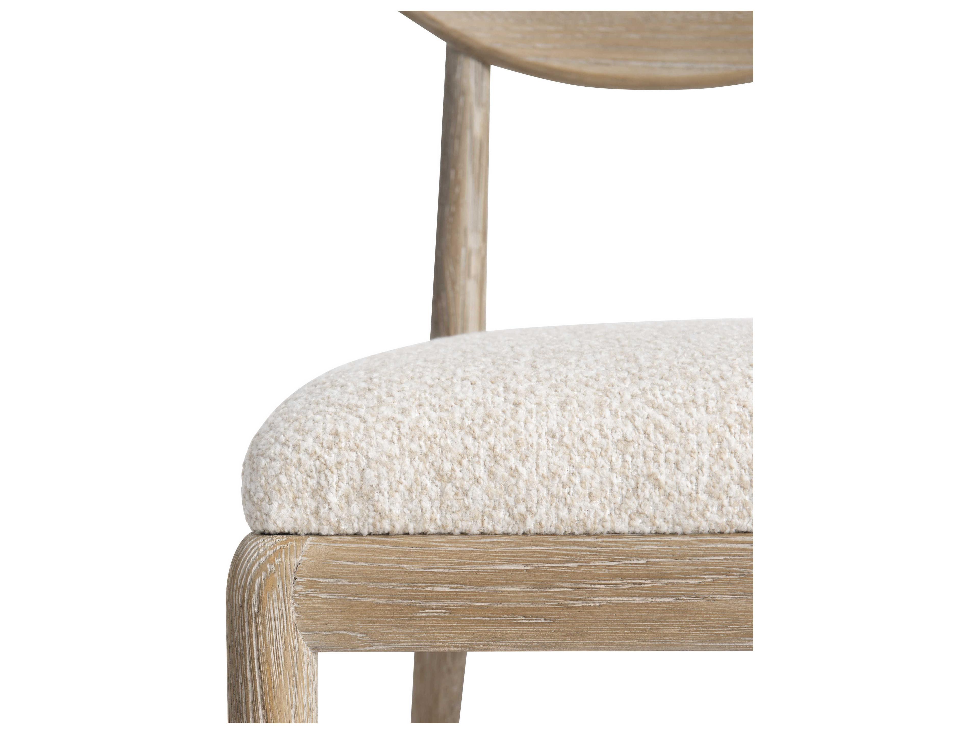 Bernhardt Aventura Brown Upholstered Side Dining Chair