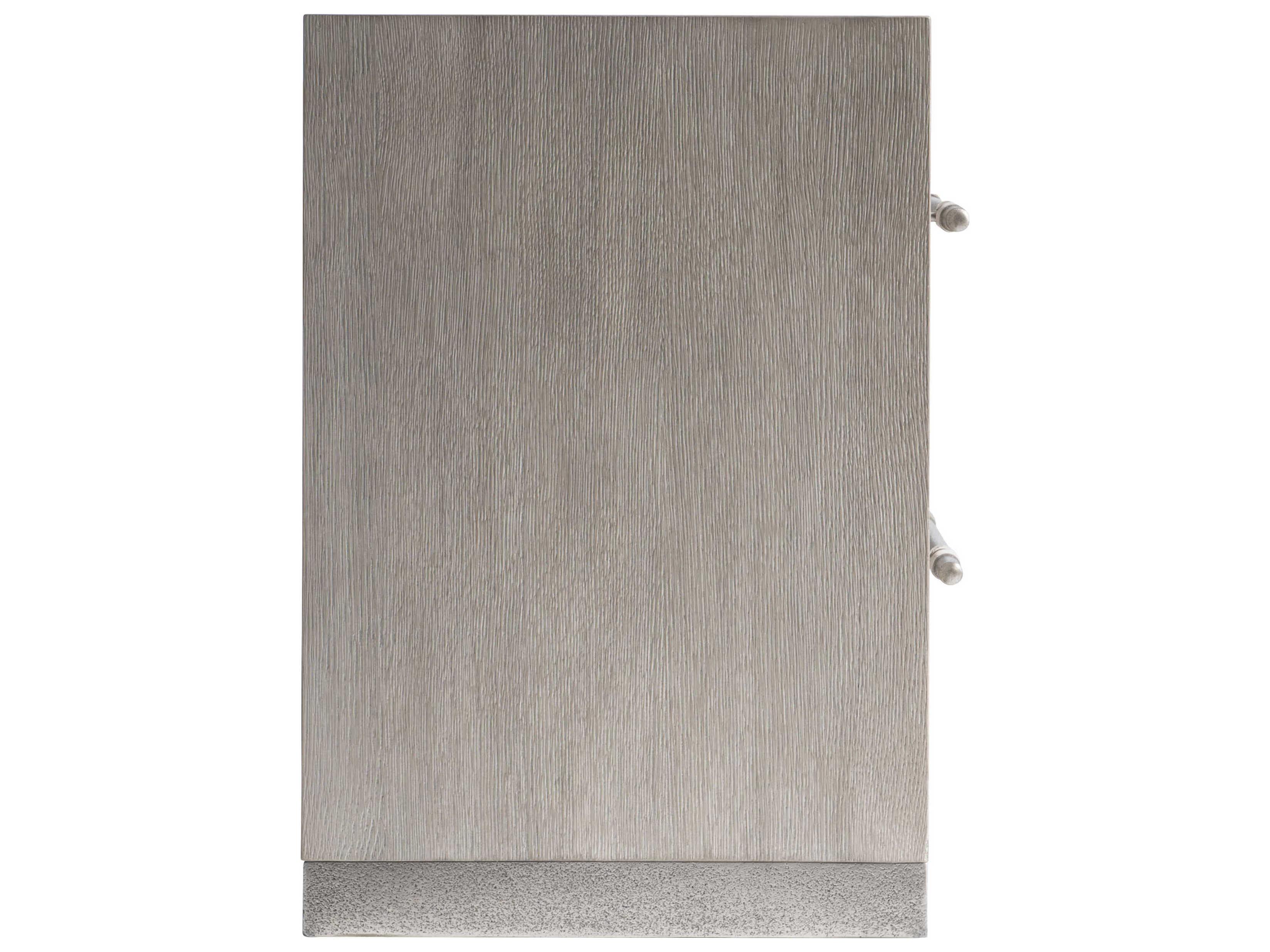 Bernhardt Interiors Alta 2-Drawers Gray Nightstand