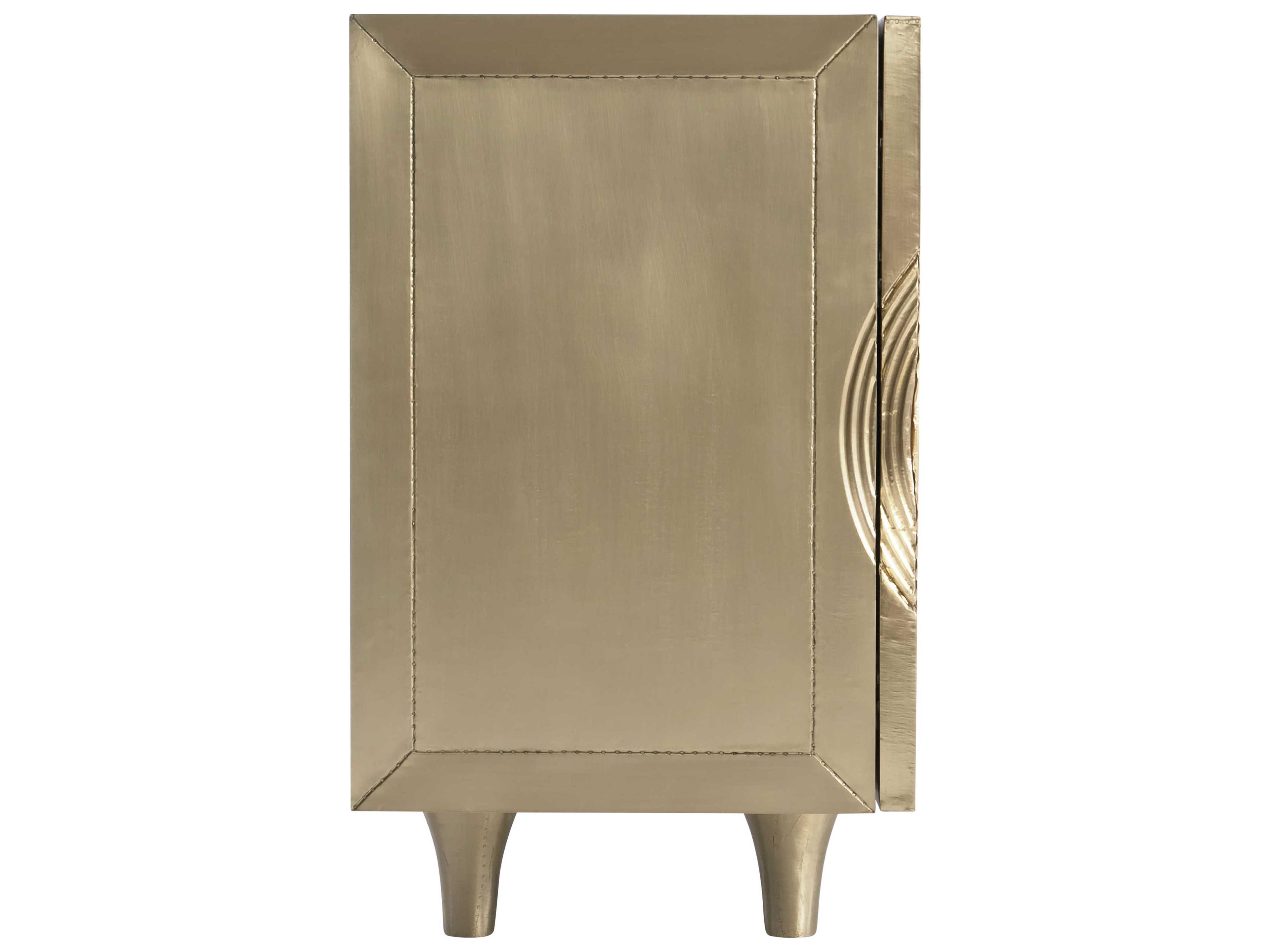 Bernhardt Kintore 72" Brass Entertainment Credenza