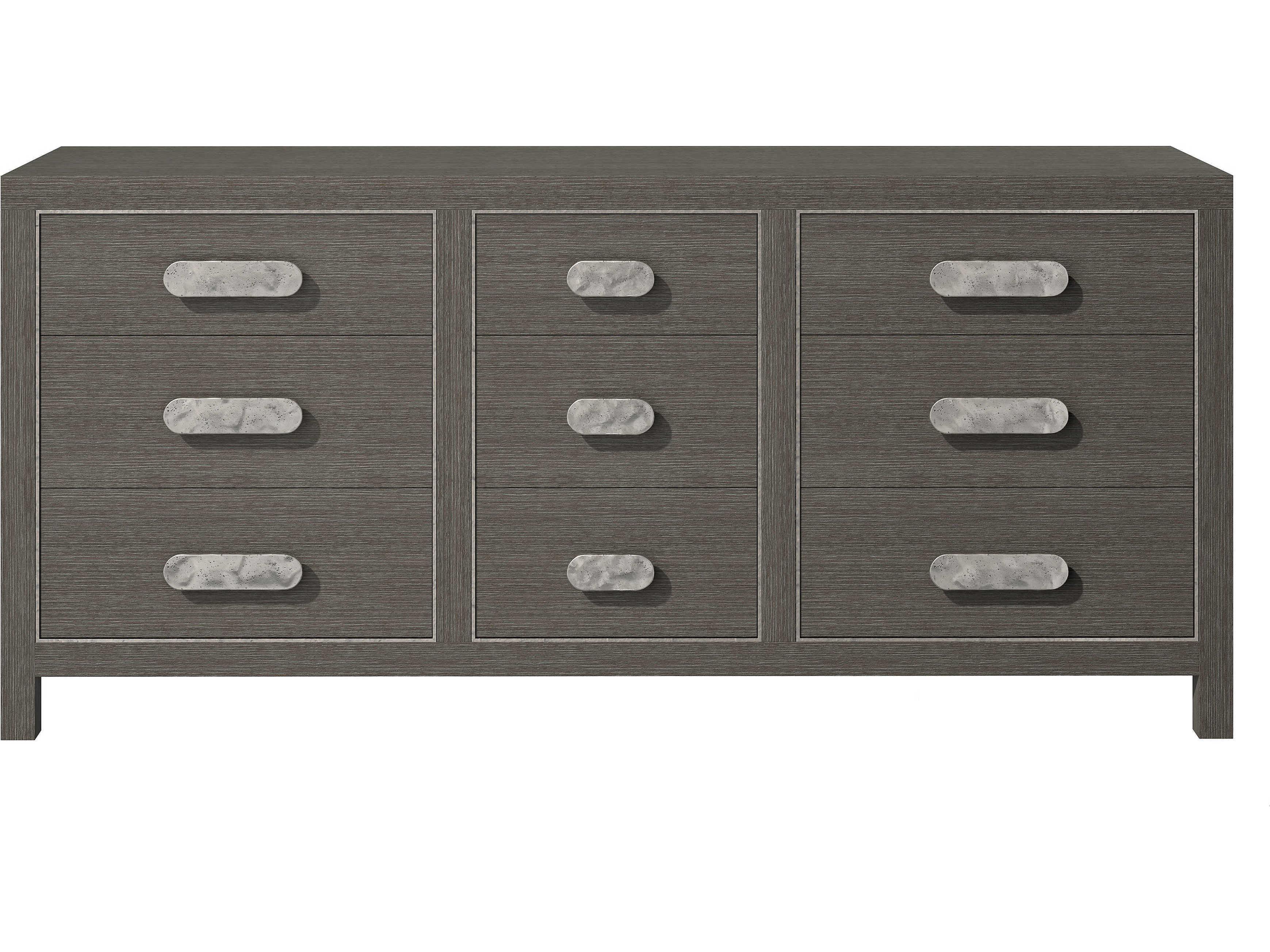 Bernhardt Prado 9-Drawers Gray Dresser