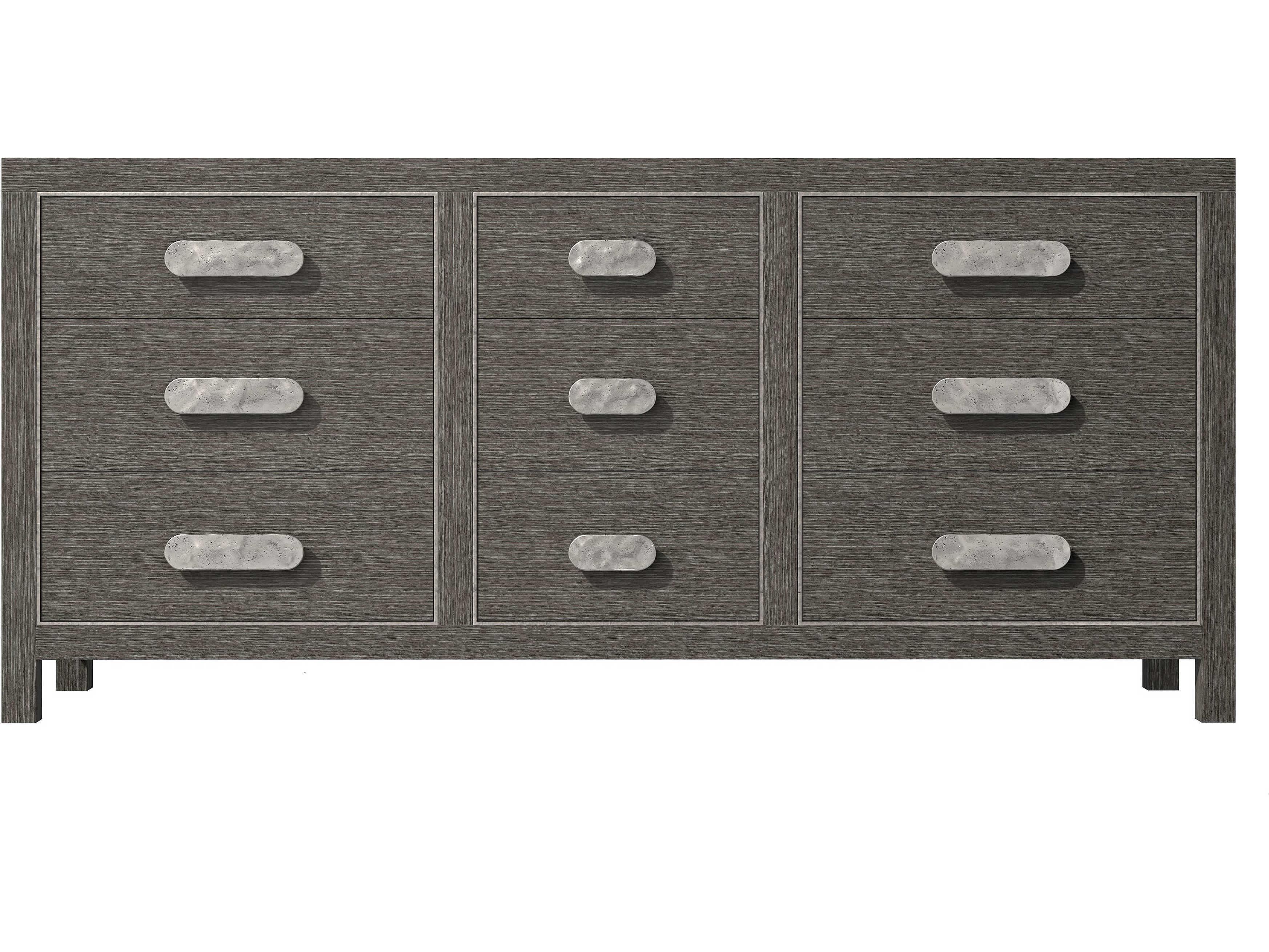 Bernhardt Prado 9-Drawers Gray Dresser