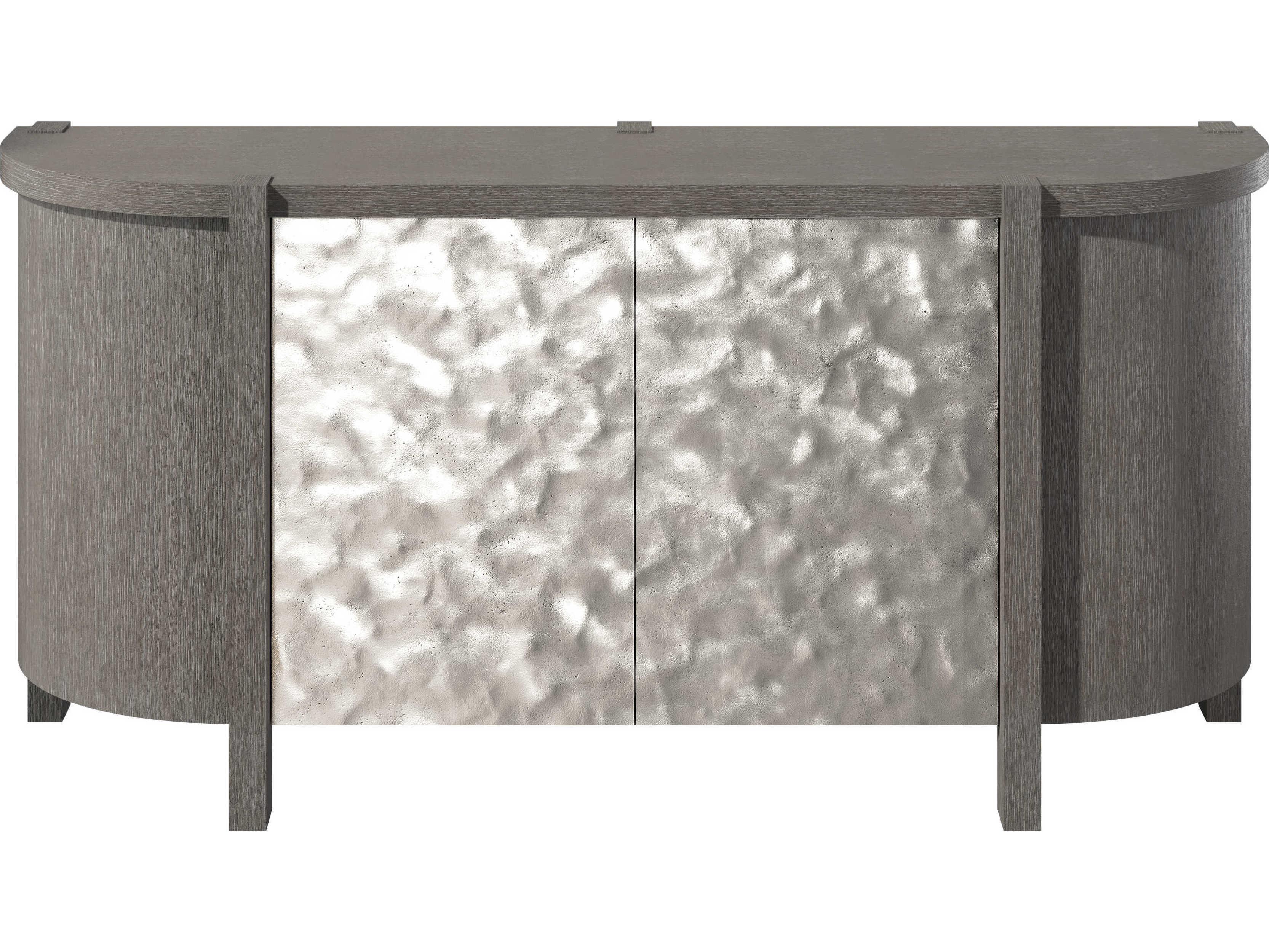 Bernhardt Prado 72" Porcini Bright Graphite Sideboard