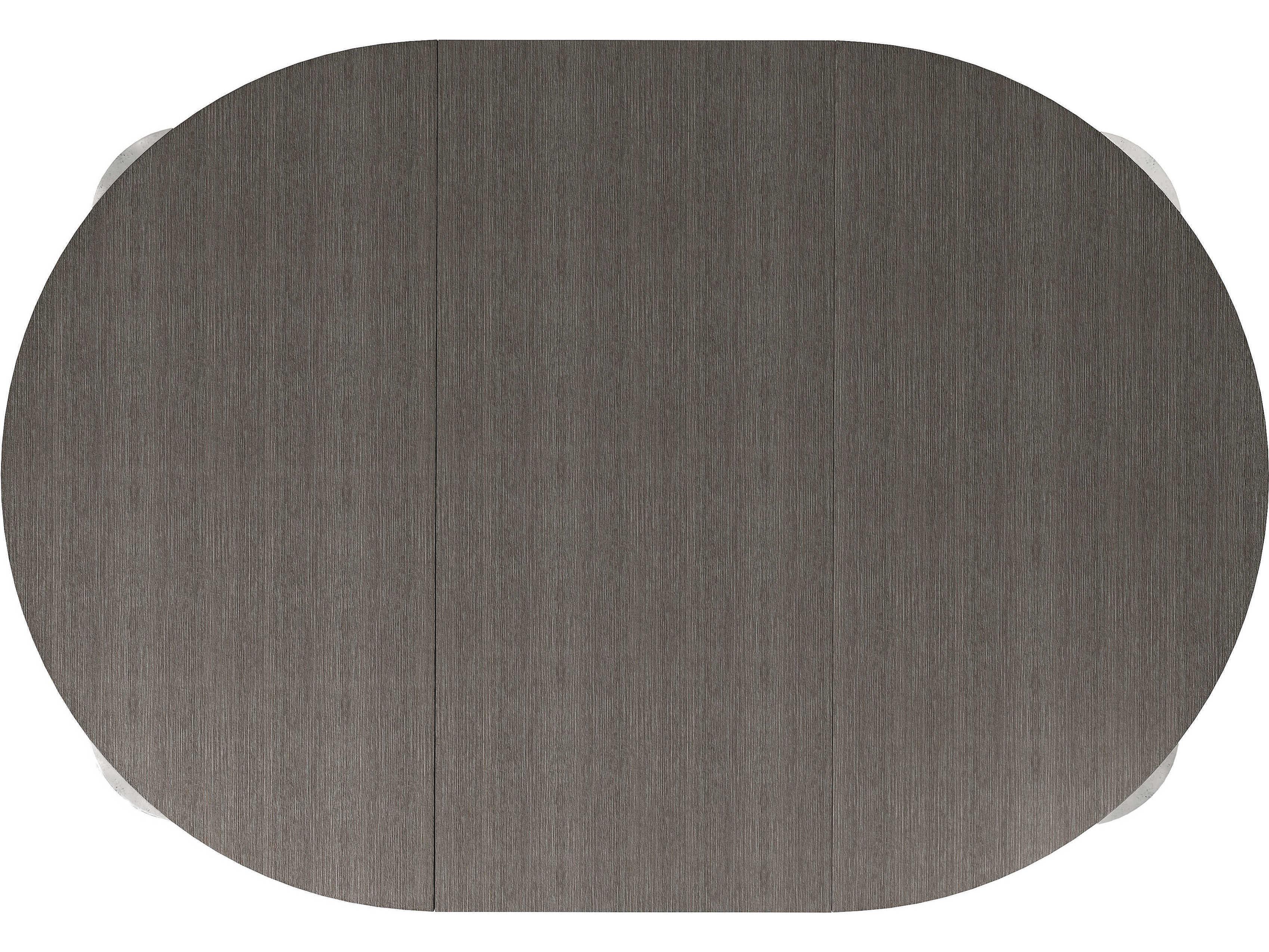 Bernhardt Prado Round Wood Porcini Bright Graphite Dining Table