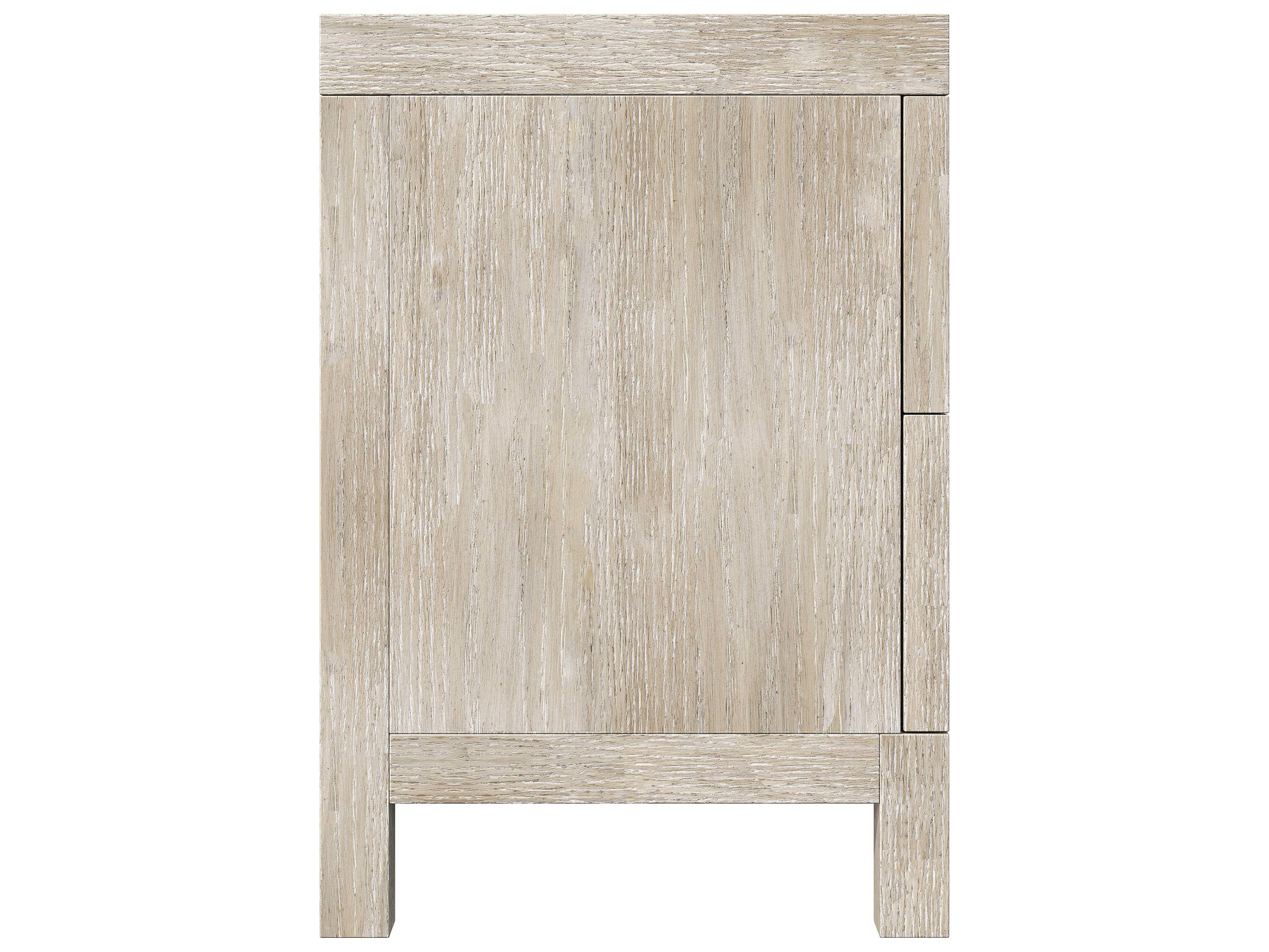 Bernhardt Prado 2-Drawers Brown Nightstand